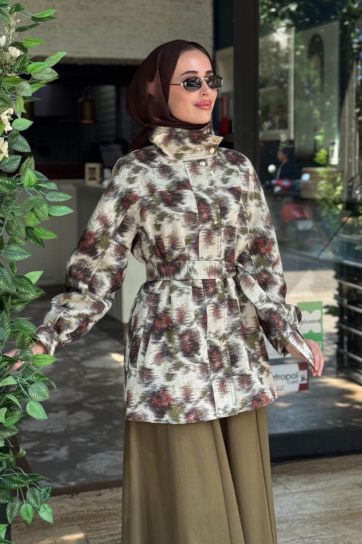 KAYRA Ceket KA-A26-13010 Krem