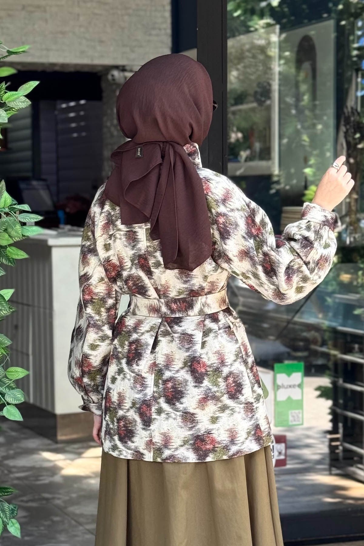KAYRA Ceket KA-A26-13010 Krem
