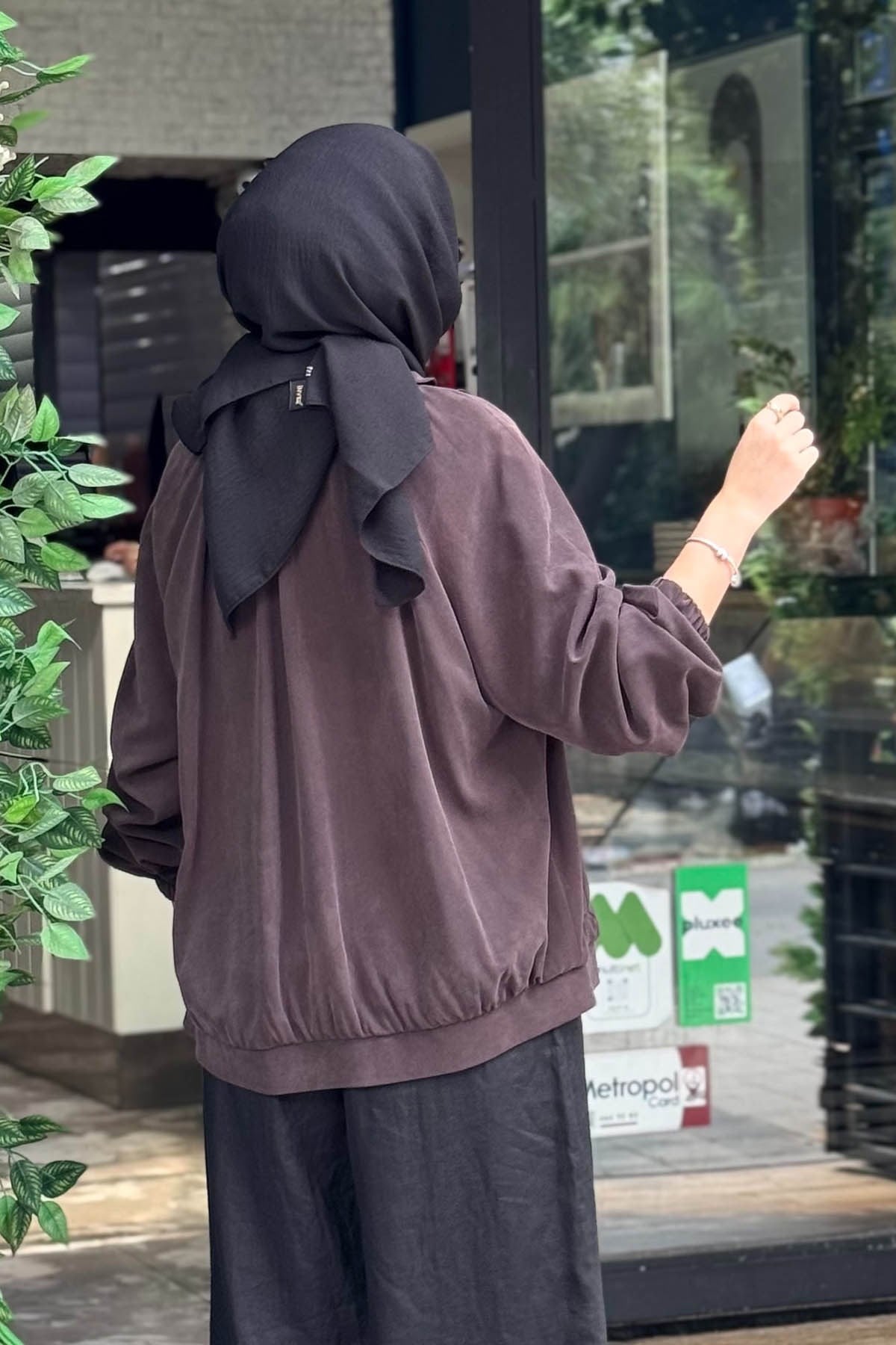 KAYRA Ceket KA-A26-13015 Koyu Kahve