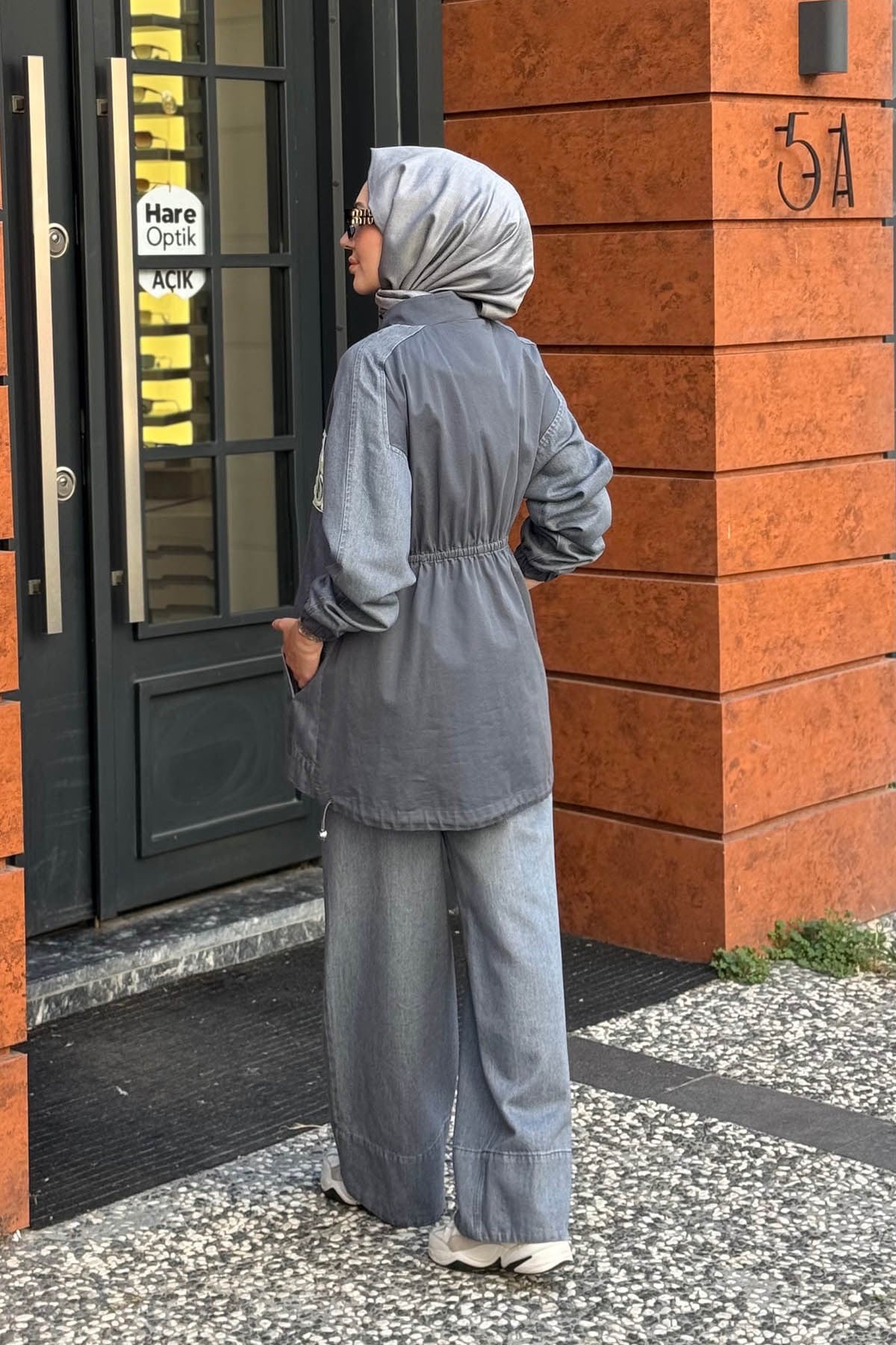 KAYRA Ceket KA-A26-13017 Gri
