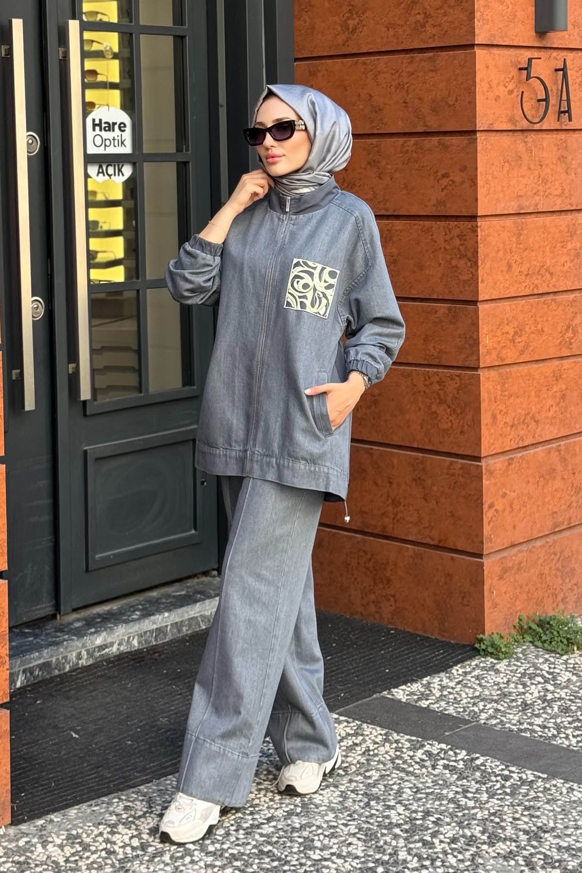 KAYRA Ceket KA-A26-13017 Gri
