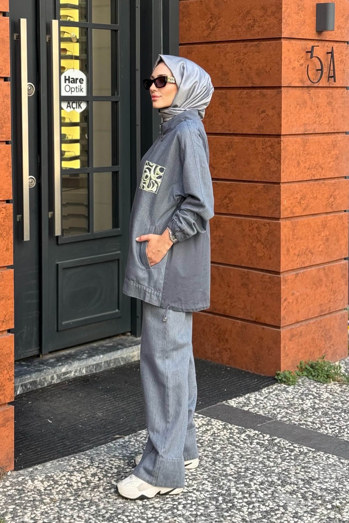 KAYRA Ceket KA-A26-13017 Gri