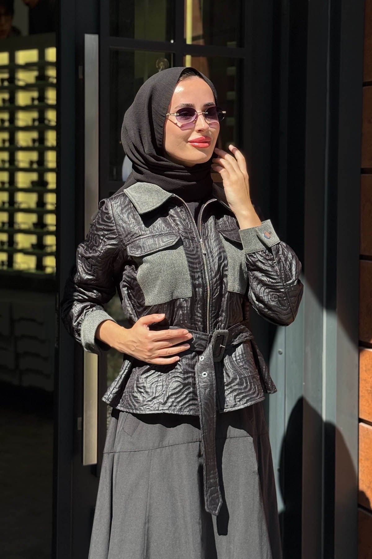 KAYRA Ceket KA-A26-13053 Siyah
