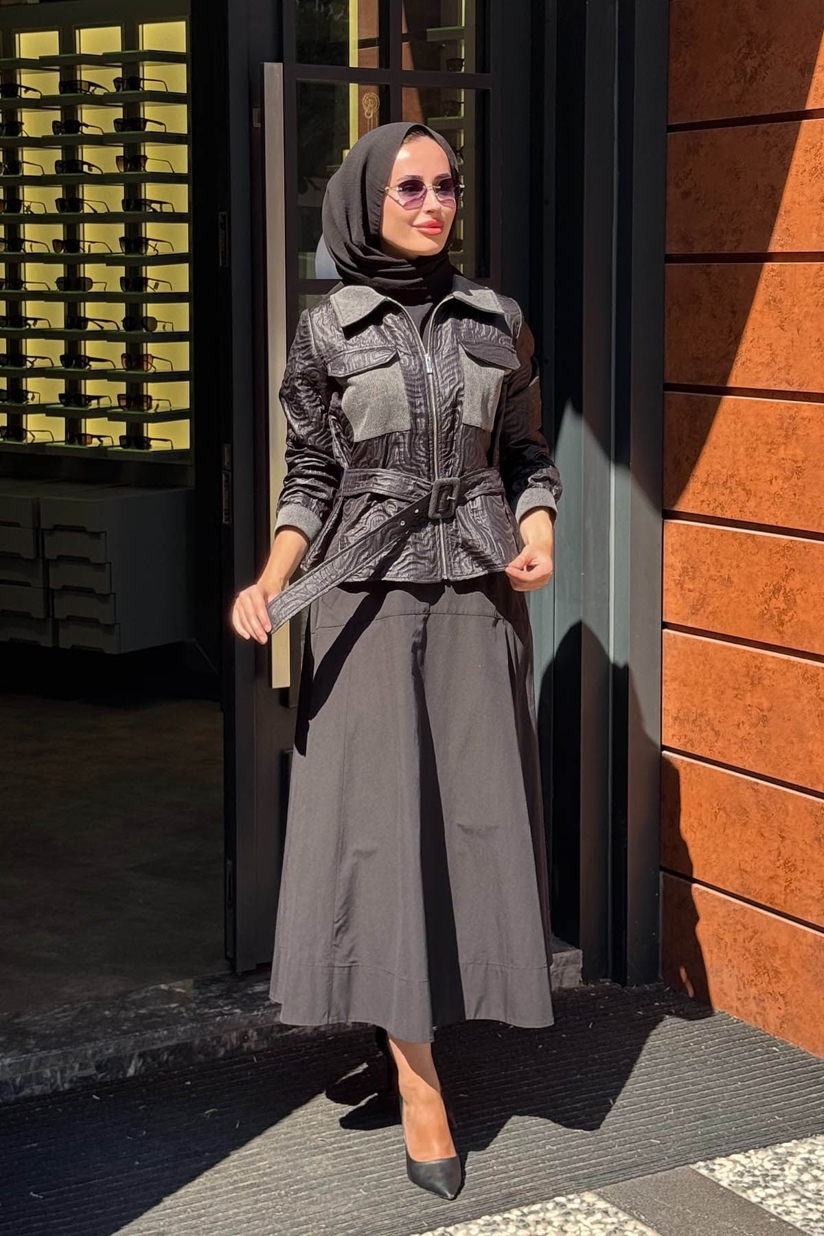 KAYRA Ceket KA-A26-13053 Siyah