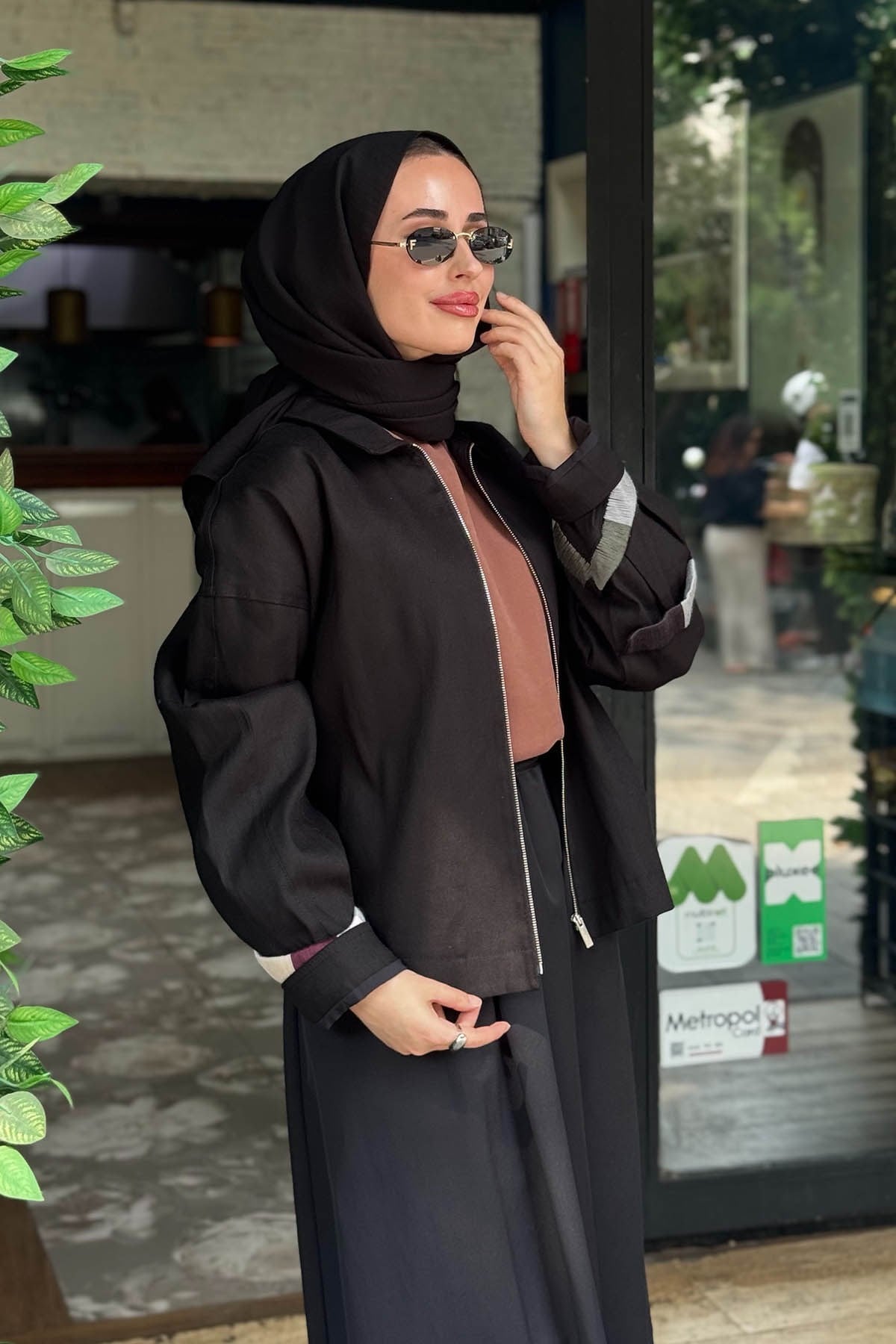 KAYRA Ceket KY-A26-73005 Siyah