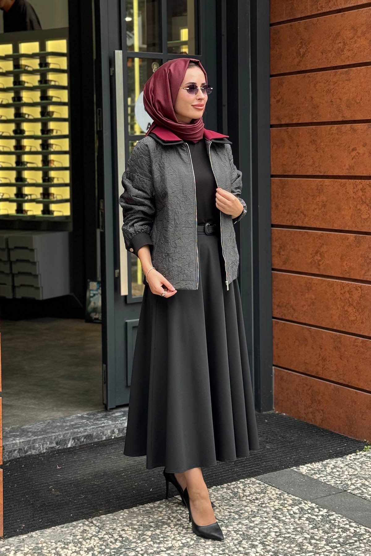 KAYRA Ceket KY-A26-73035 Siyah