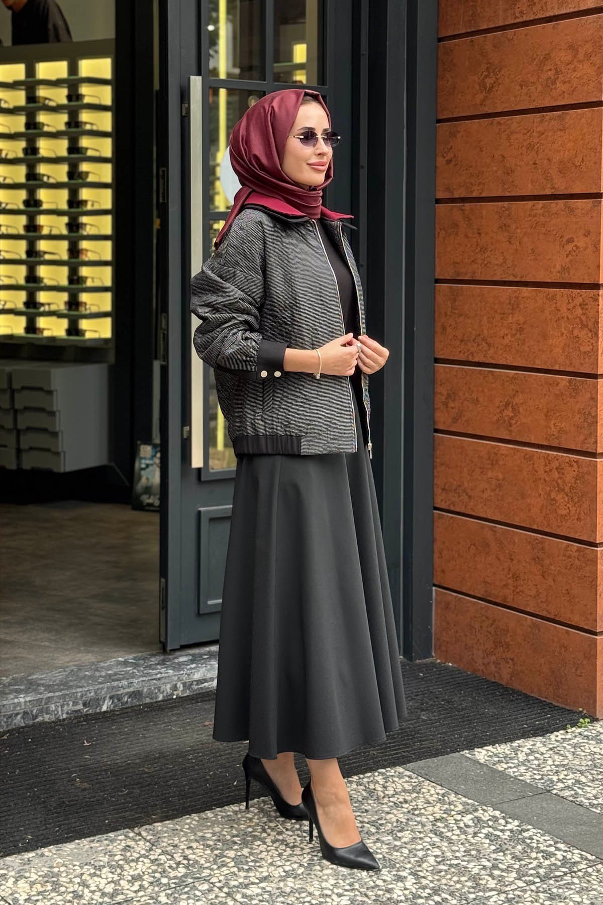 KAYRA Ceket KY-A26-73035 Siyah