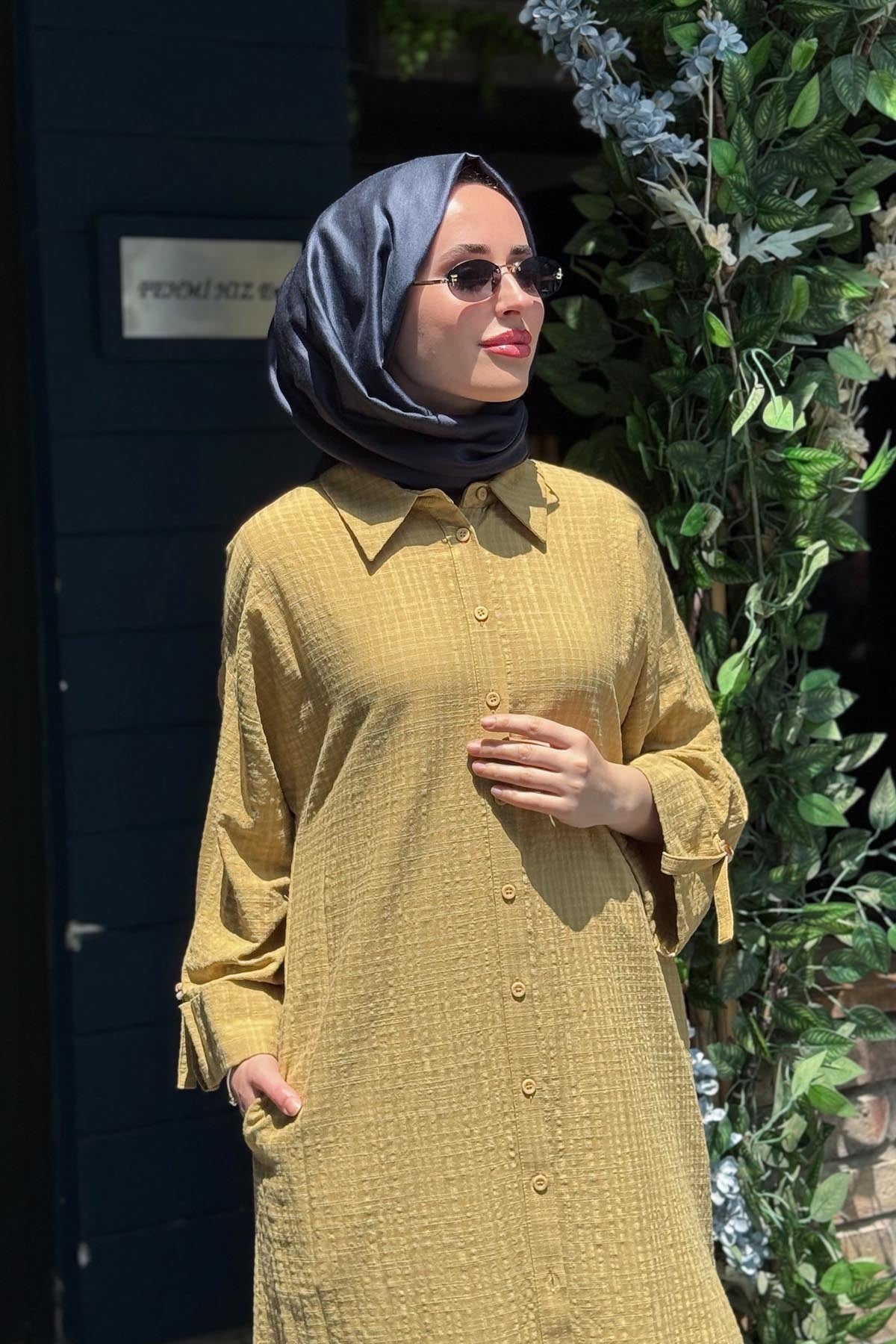 Kayra Elbise KA-B26-21146 Yağ Yeşili