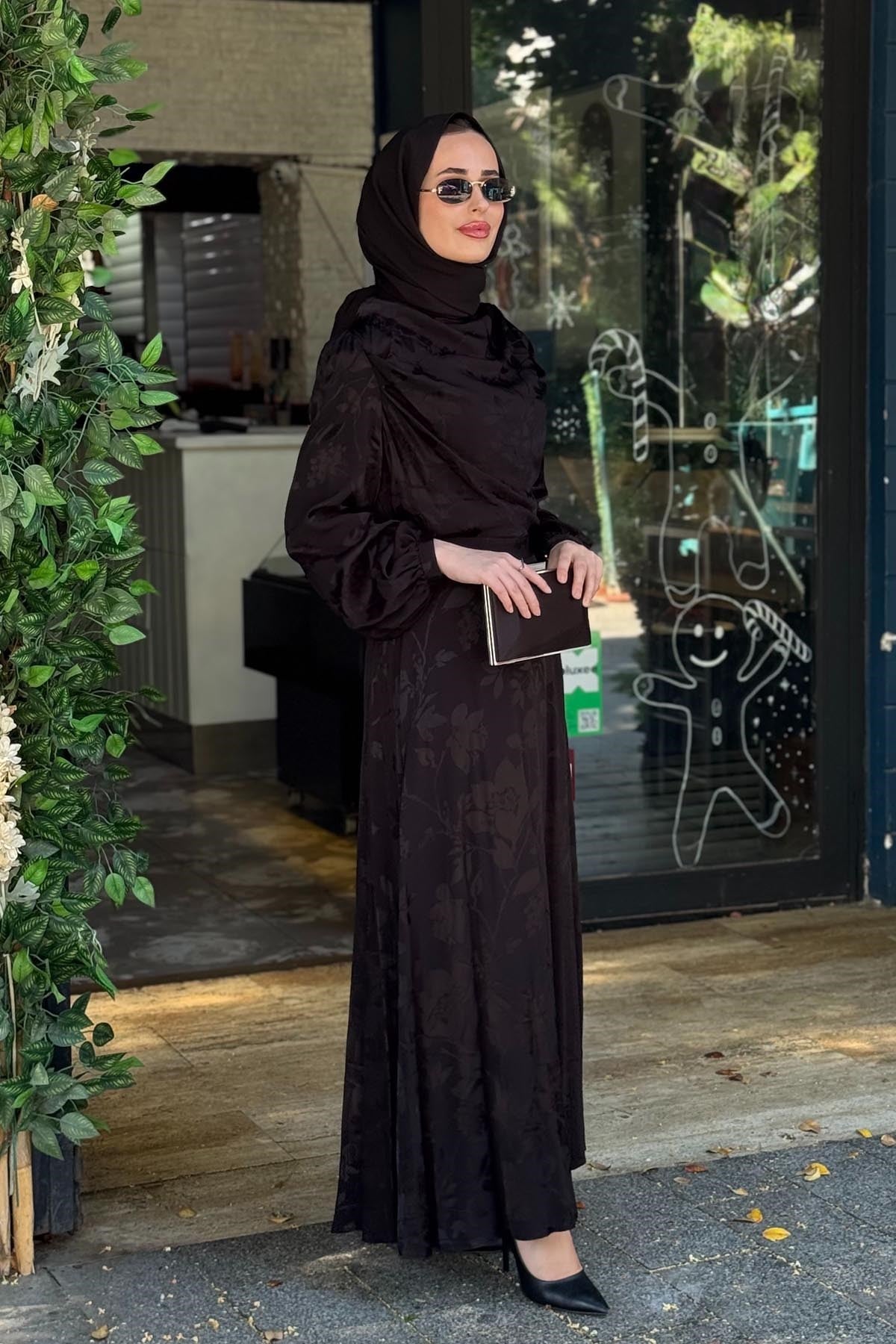 KAYRA Elbise KA-B26-23014 Siyah