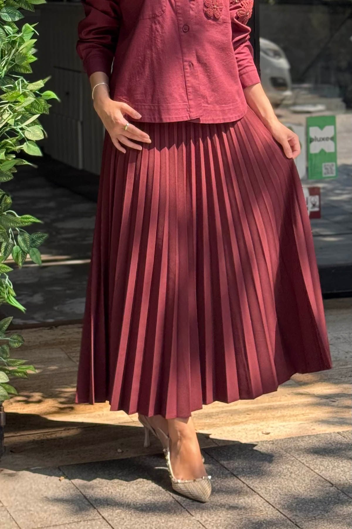 KAYRA Etek KA-SZ-12508 Bordo
