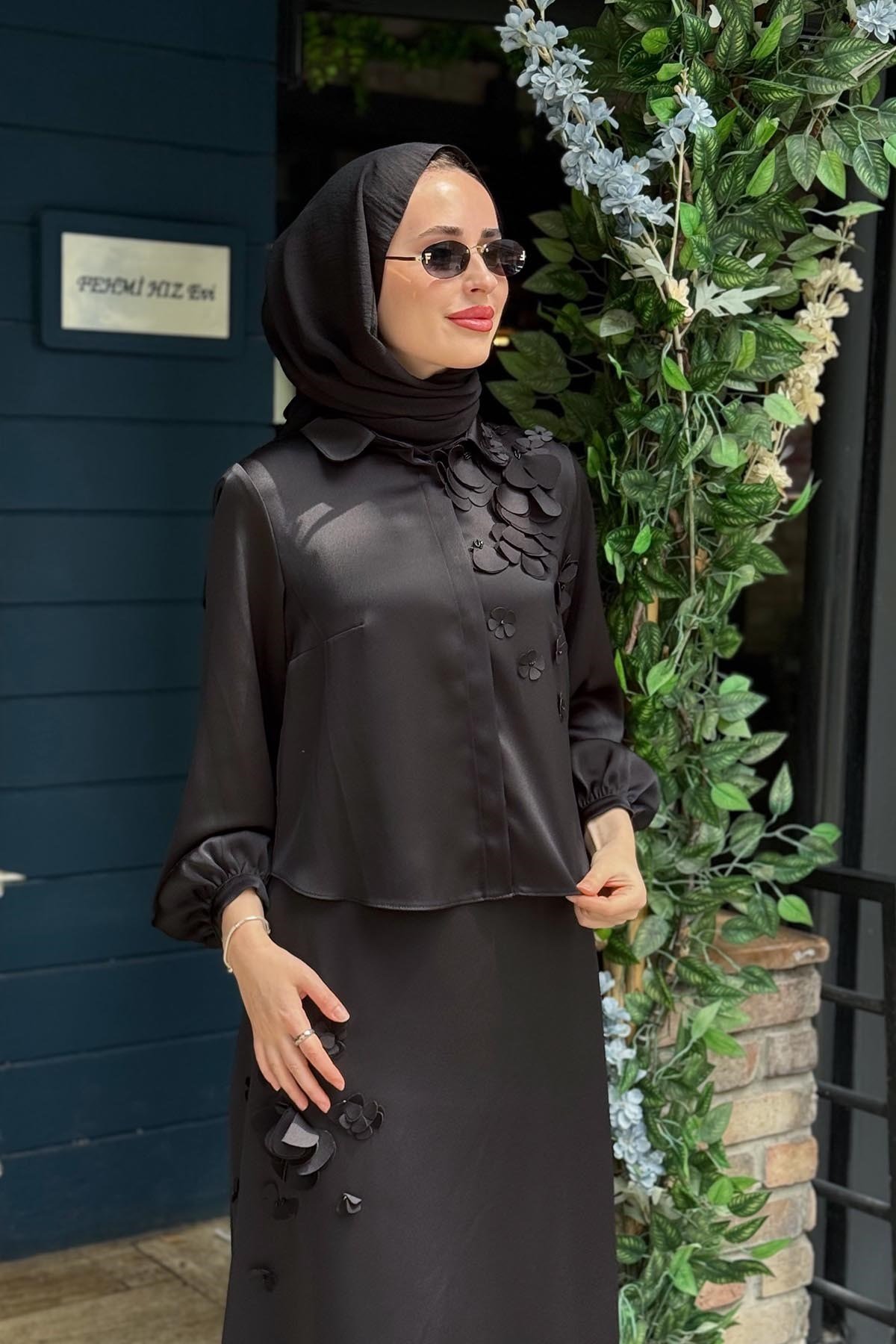 Kayra Etekli Takım KA-B26-16069 Siyah
