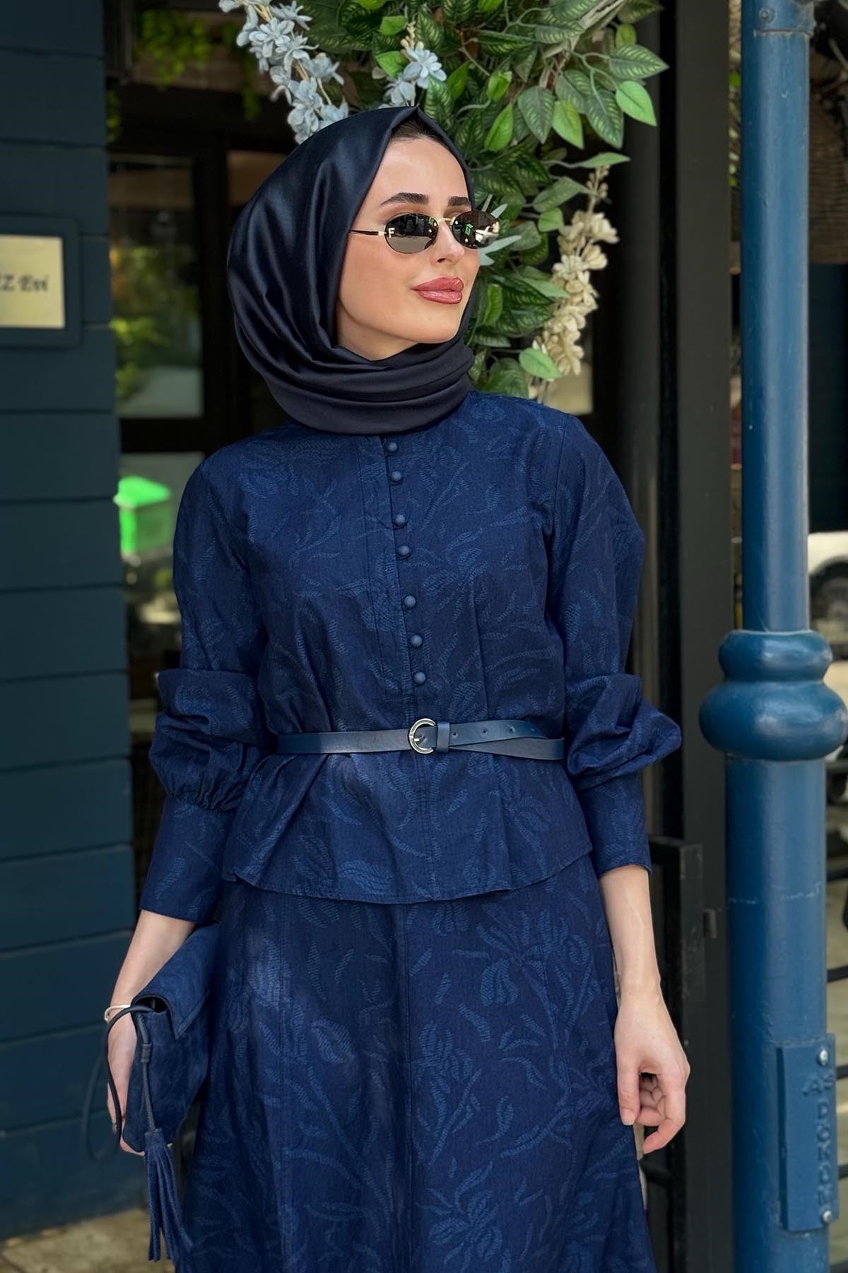 Kayra Etekli Takım KA-B26-16082 Kot Mavi