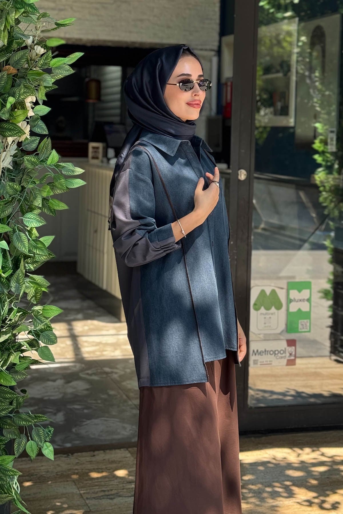 KAYRA Gömlek KY-A26-71004 İndigo