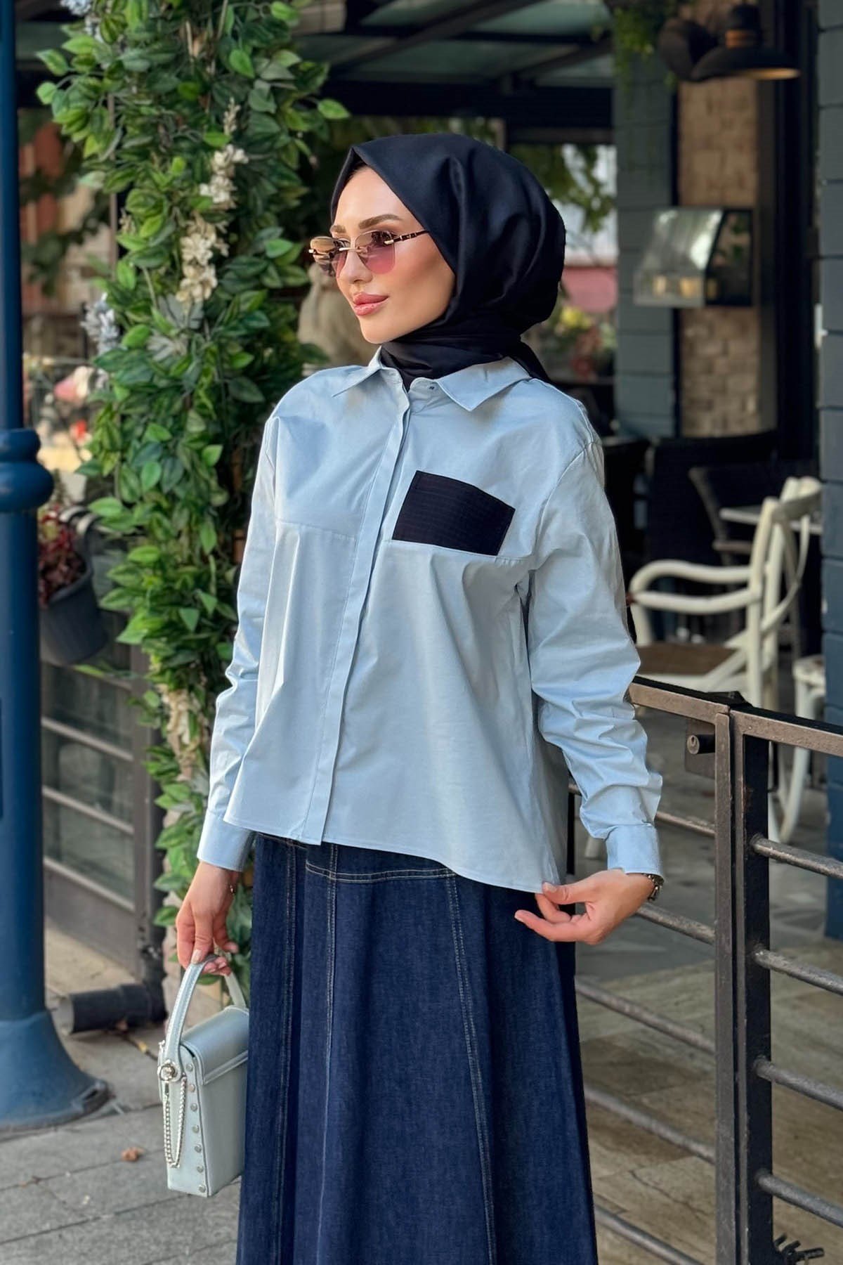 KAYRA Gömlek KY-A26-71005 Koyu Mavi