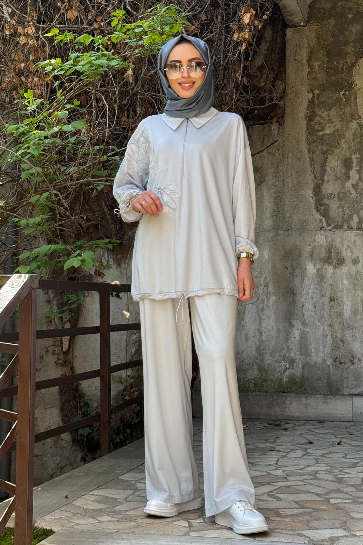 KAYRA Pantolonlu Takım KA-B25-16006 Mavi