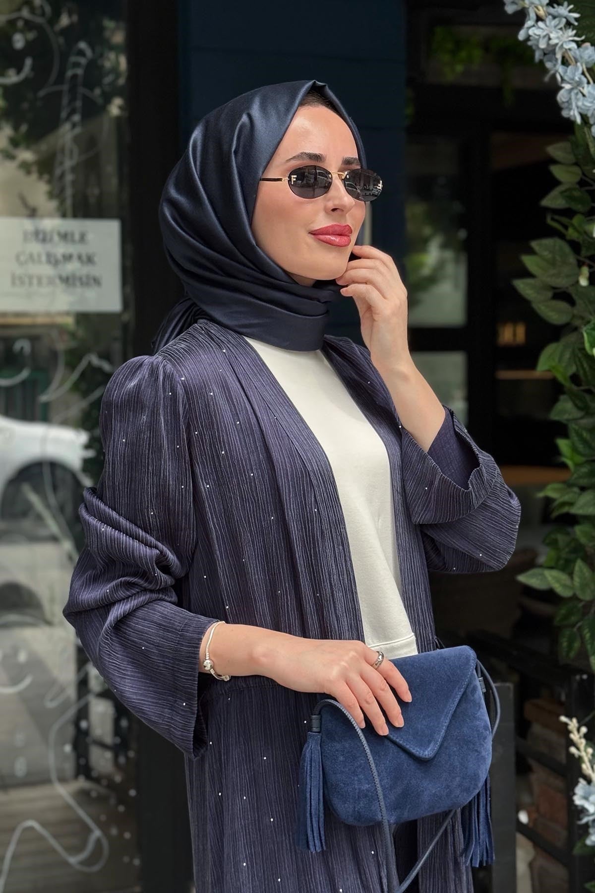 Kayra Pantolonlu Takım KY-B26-76010 KOYU LACİVERT