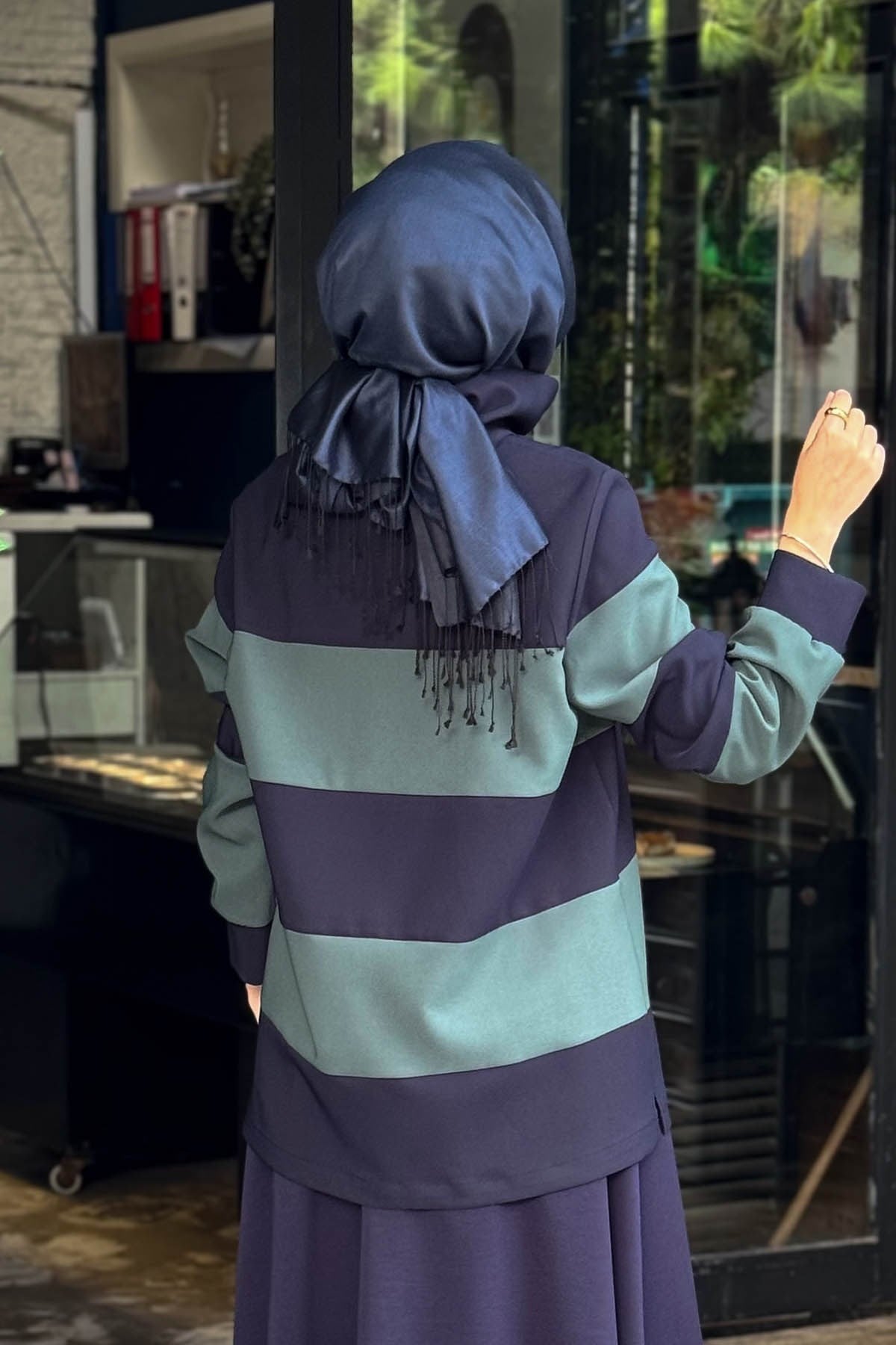 KAYRA Sweatshirt KA-A26-31011 KOYU LACİVERT