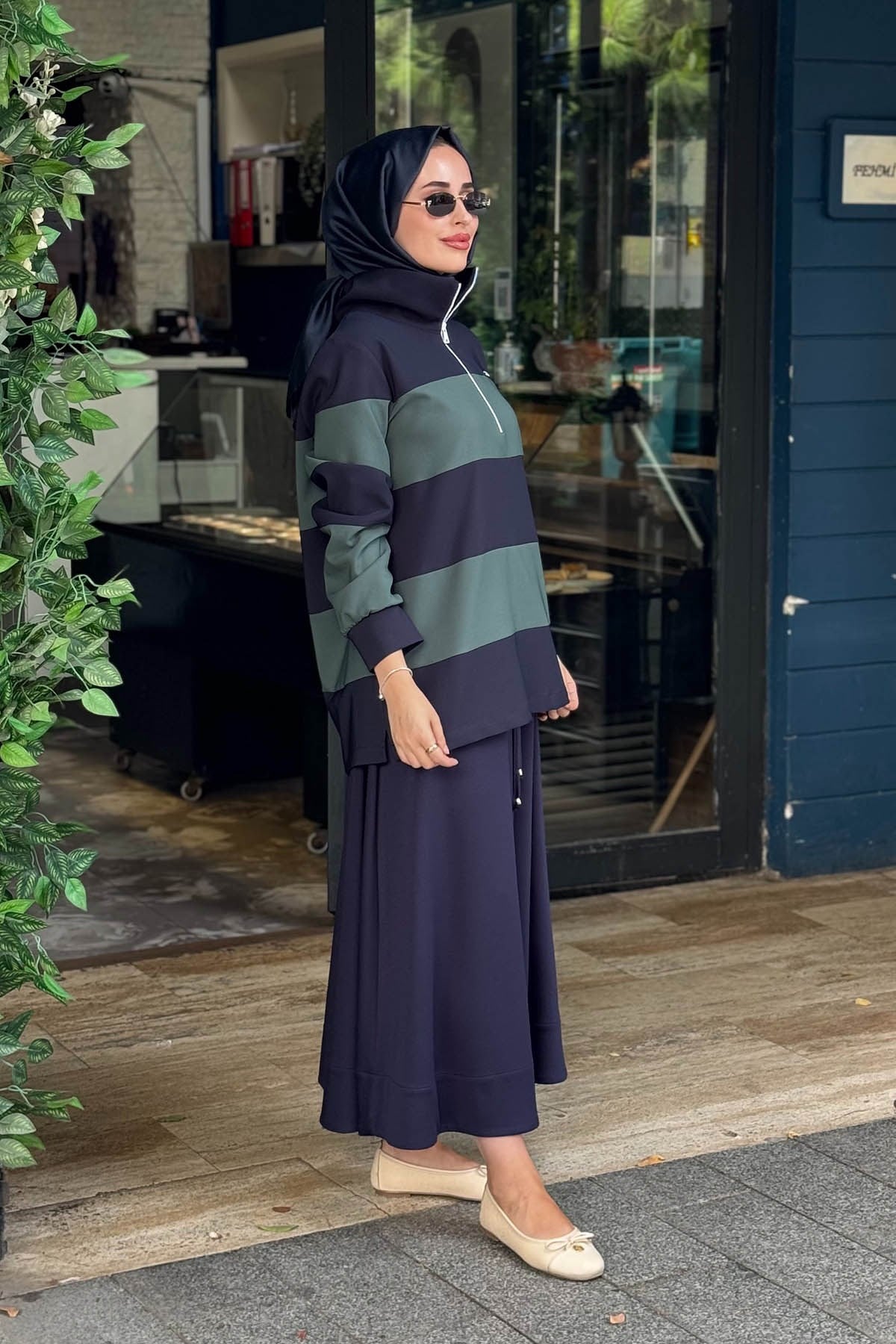 KAYRA Sweatshirt KA-A26-31011 KOYU LACİVERT
