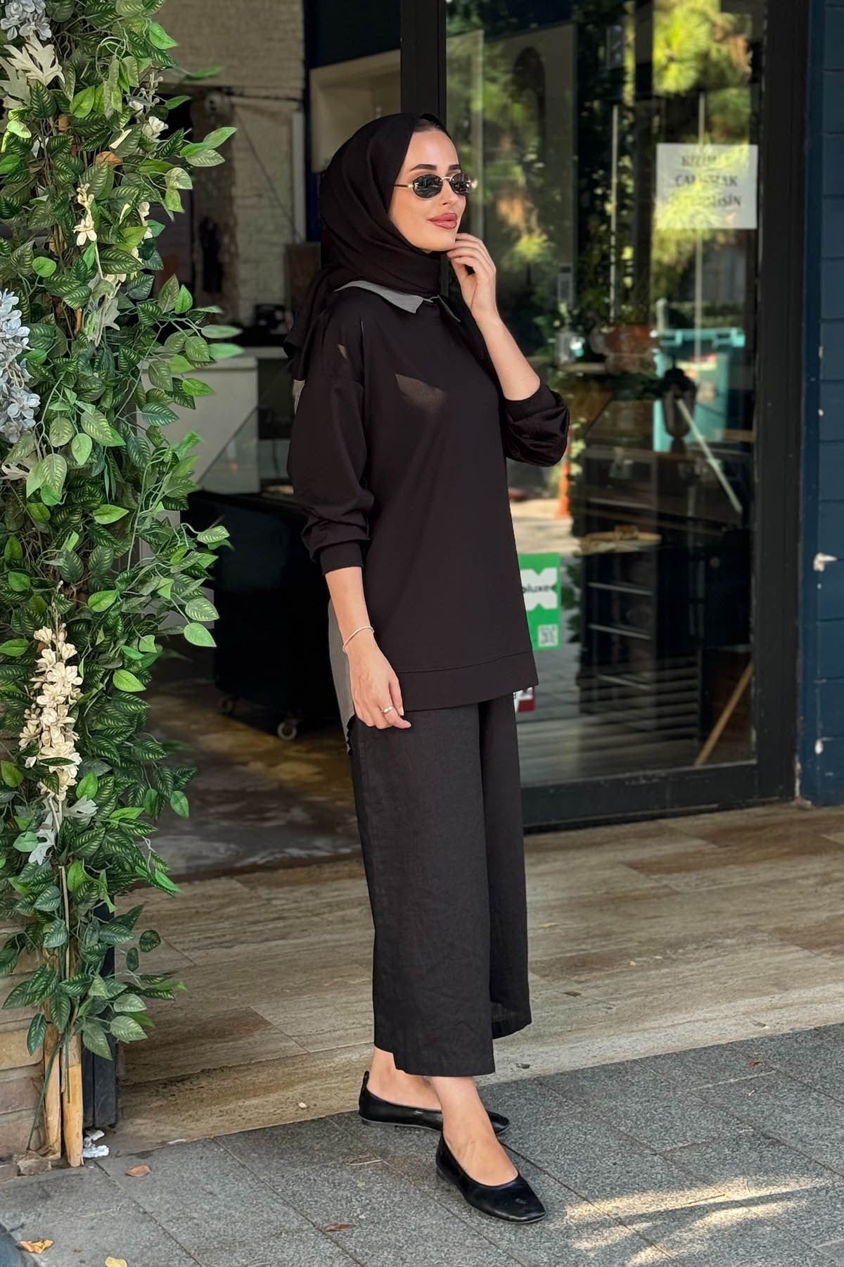 KAYRA Sweatshirt KY-A26-70008 Siyah