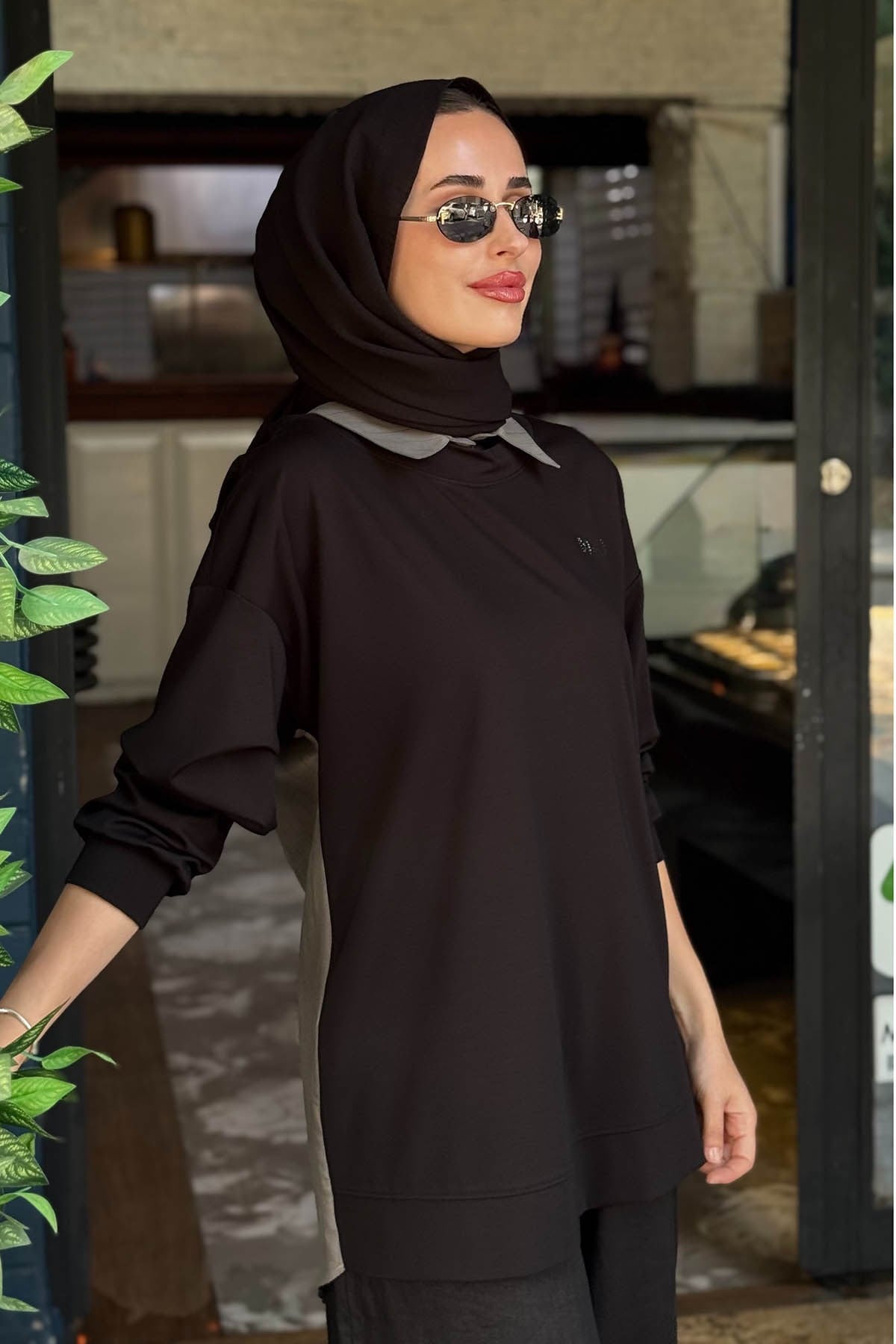 KAYRA Sweatshirt KY-A26-70008 Siyah