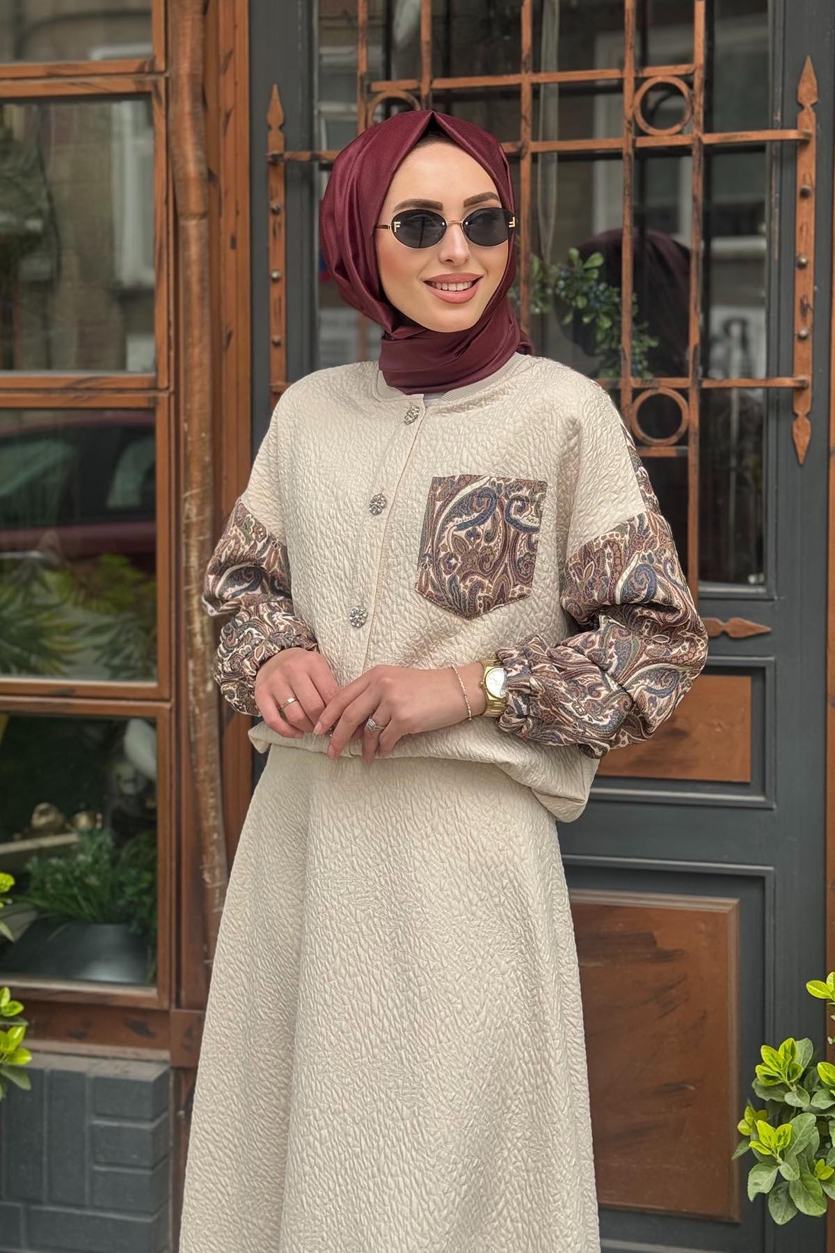 KAYRA Takım  KA-B25-11006 Krem