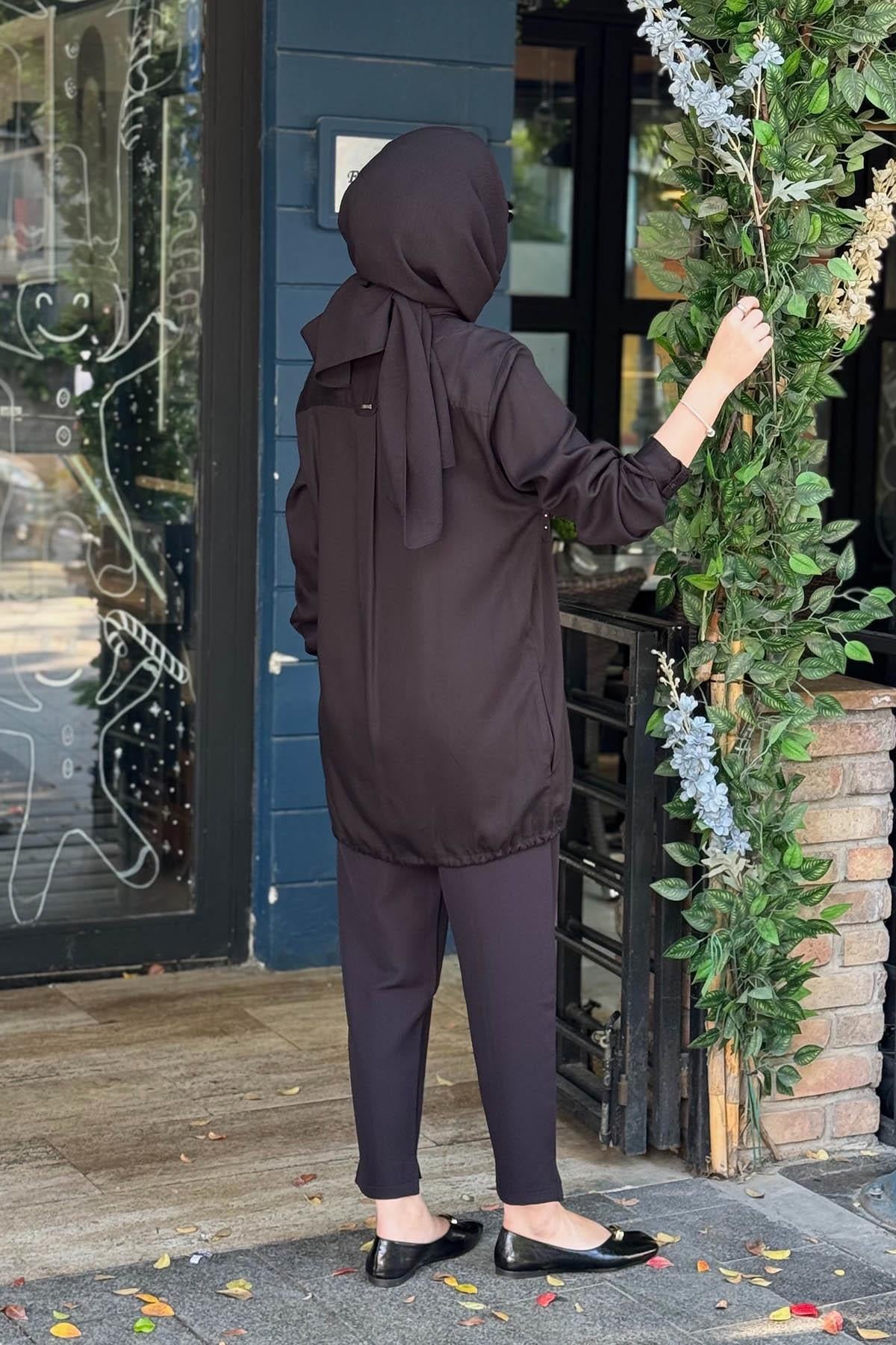 KAYRA Tunik KA-A25-21002 Siyah