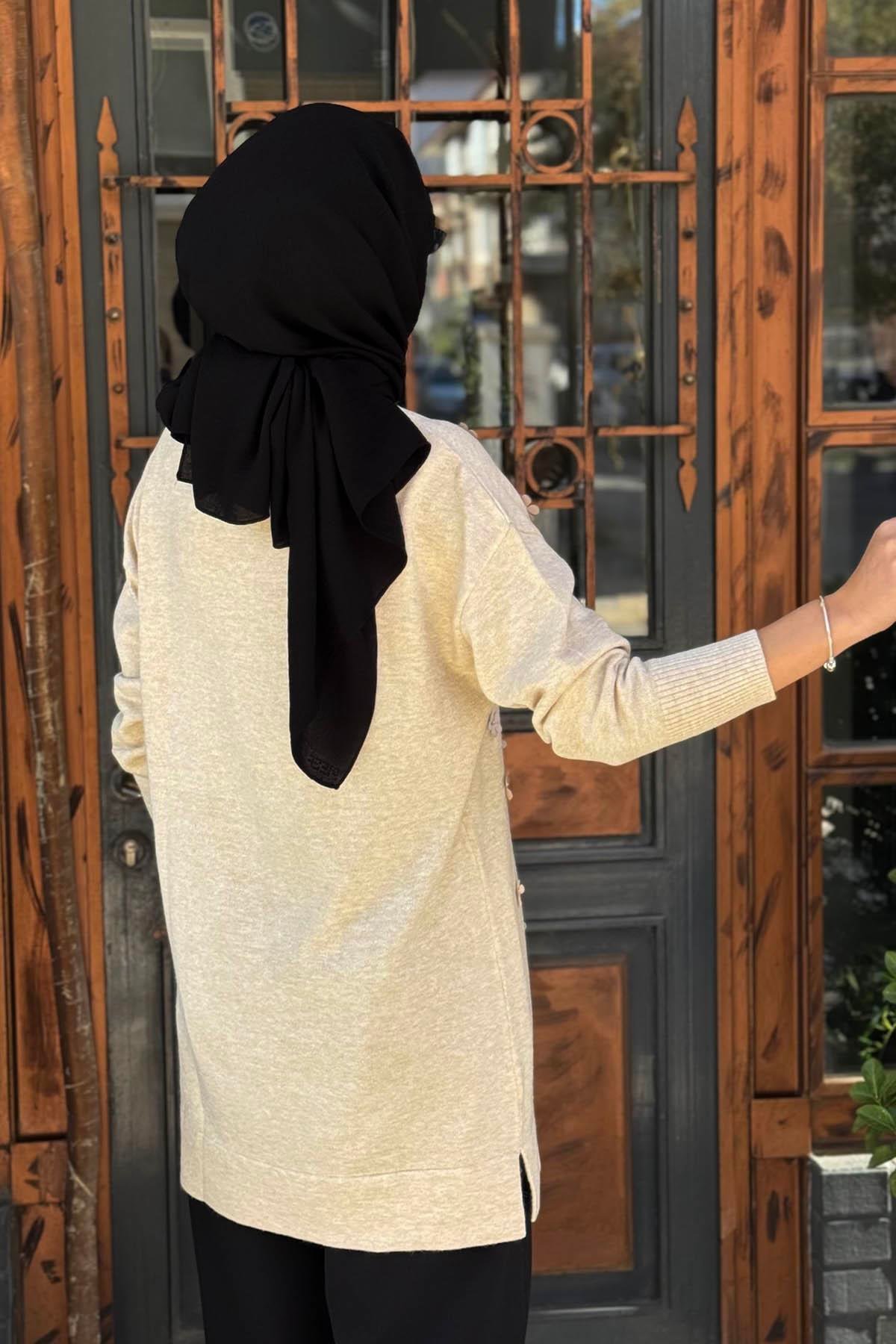 KAYRA Tunik KA-A25-TRK52 Krem
