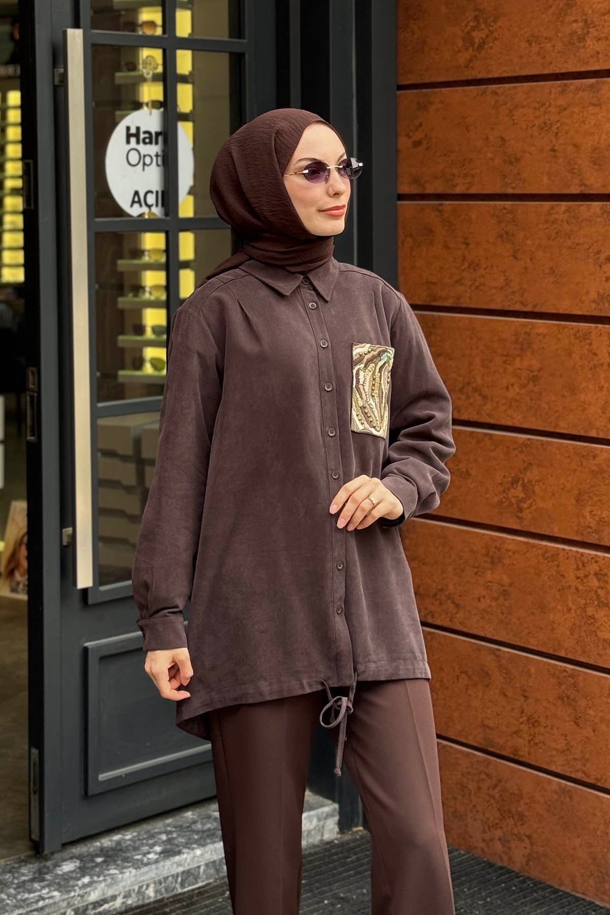 KAYRA Tünik KA-A26-21028 Koyu Kahve