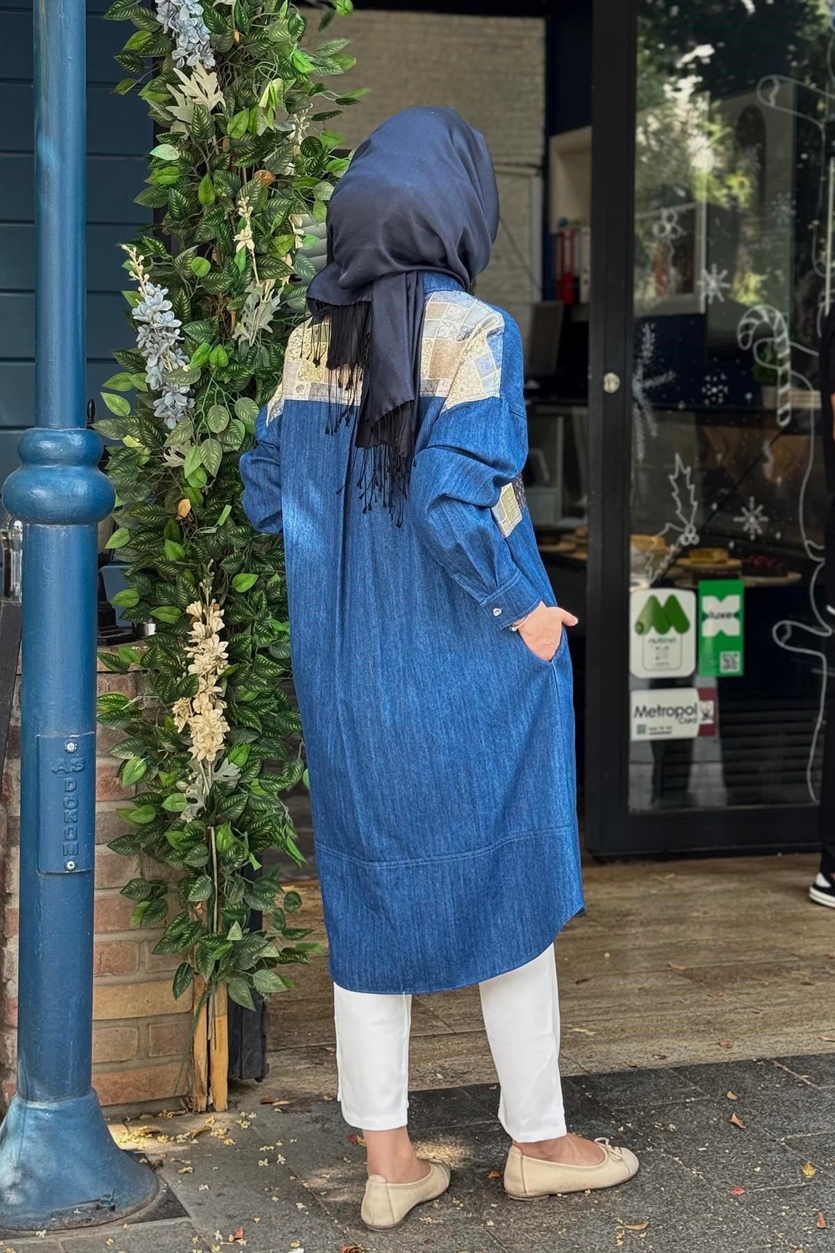 Kayra Tunik KA-B26-21034 Kot Mavi
