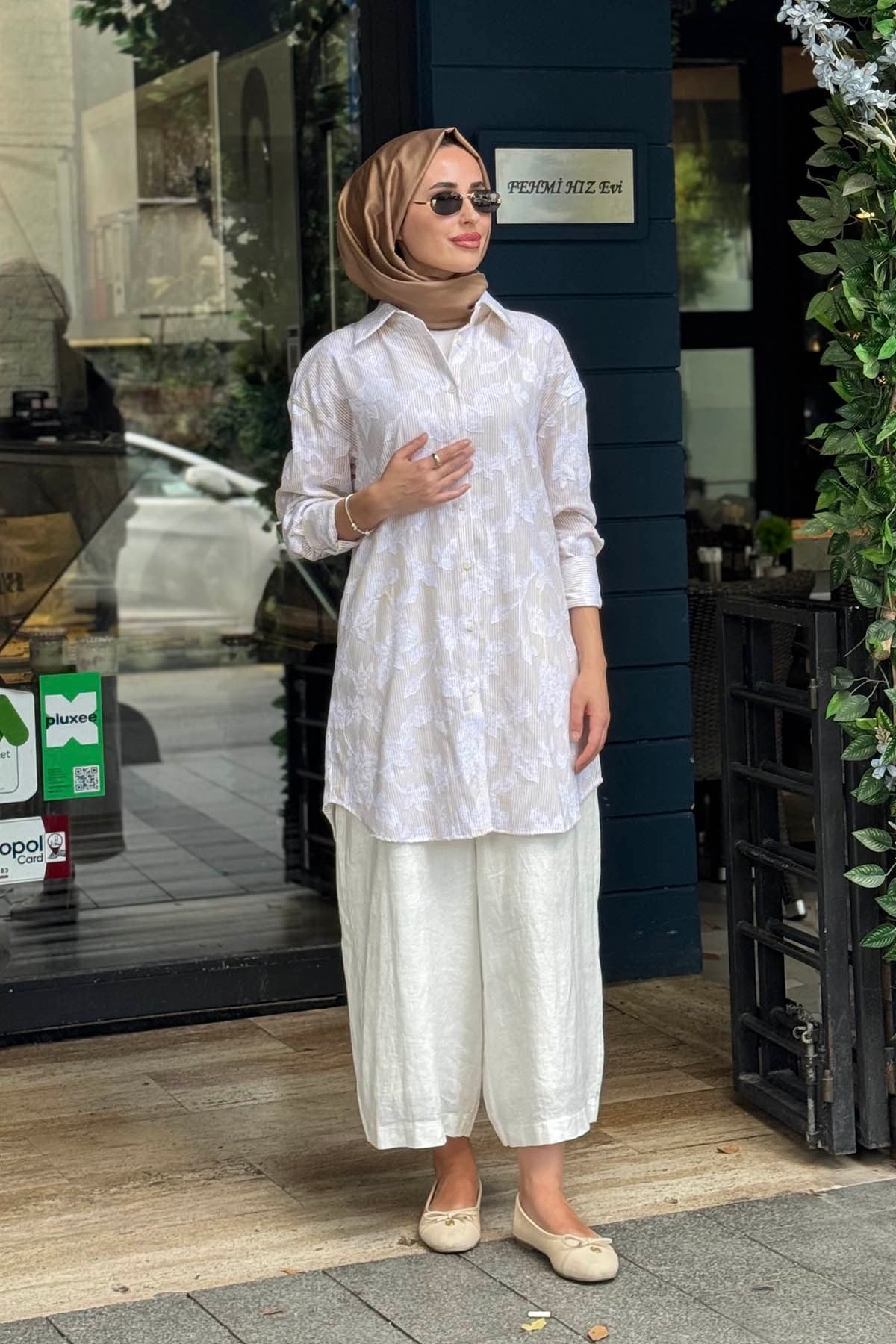 KAYRA Tunik KA-B26-21042 Bej
