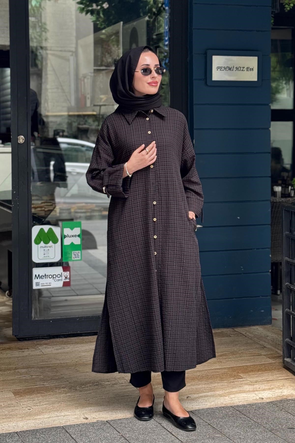 Kayra Tunik KA-B26-21146 Siyah