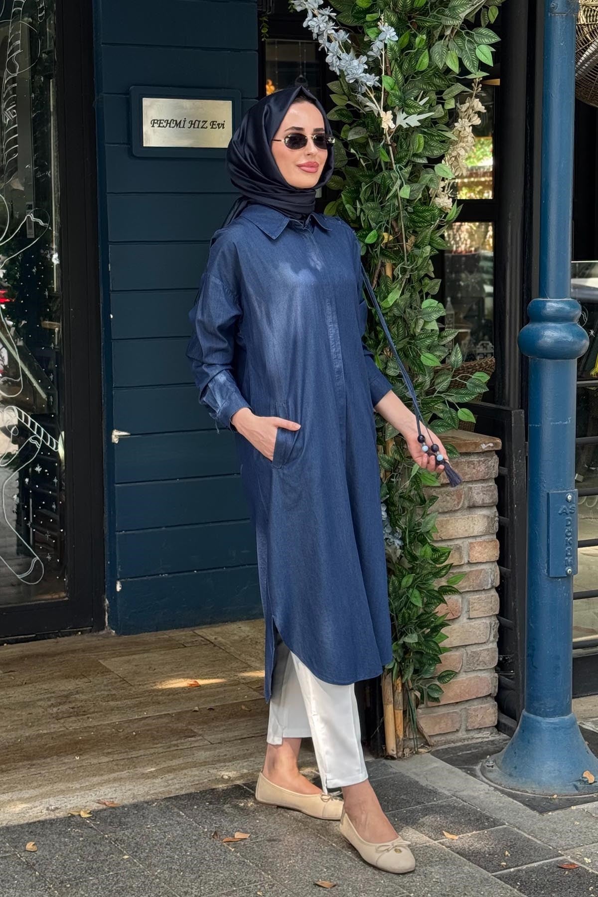 Kayra Tunik KY-B26-81031 Kot Mavi