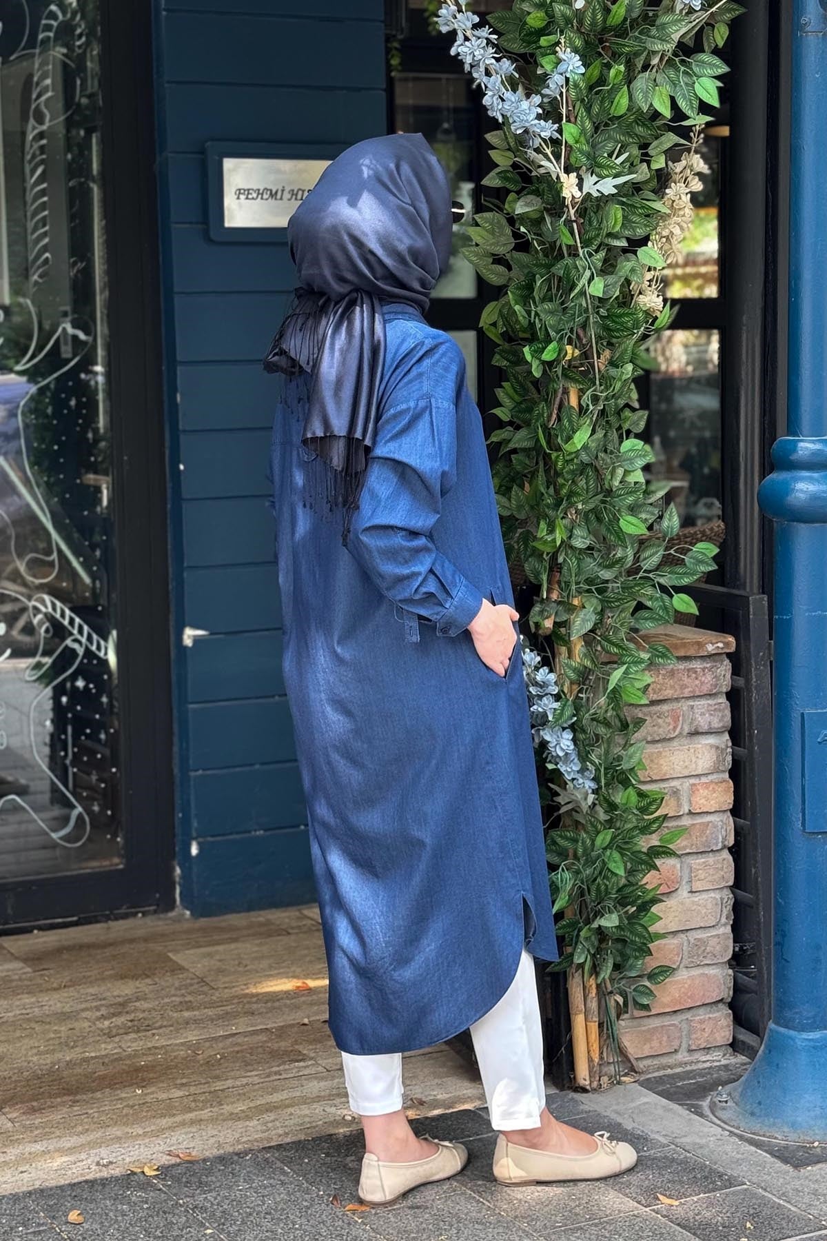 Kayra Tunik KY-B26-81031 Kot Mavi