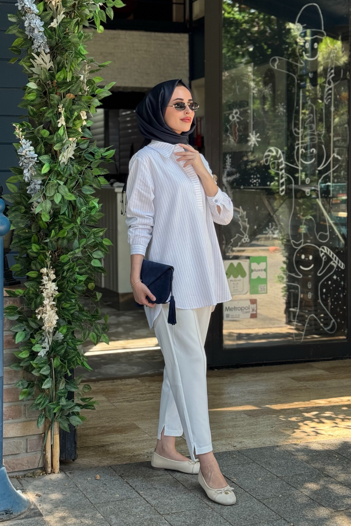 KAYRA Tunik KY-B26-81051 Mavi