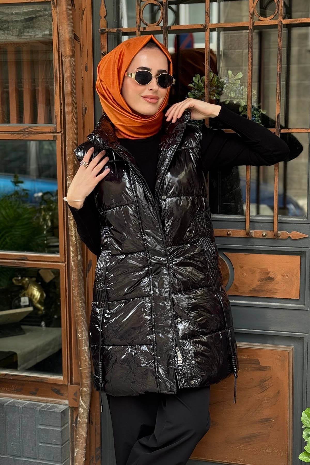 KAYRA Yelek KA-A25-20004 Siyah