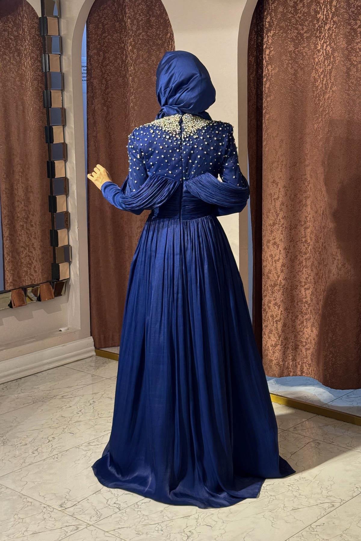 KENZEL Abiye 25207A Lacivert