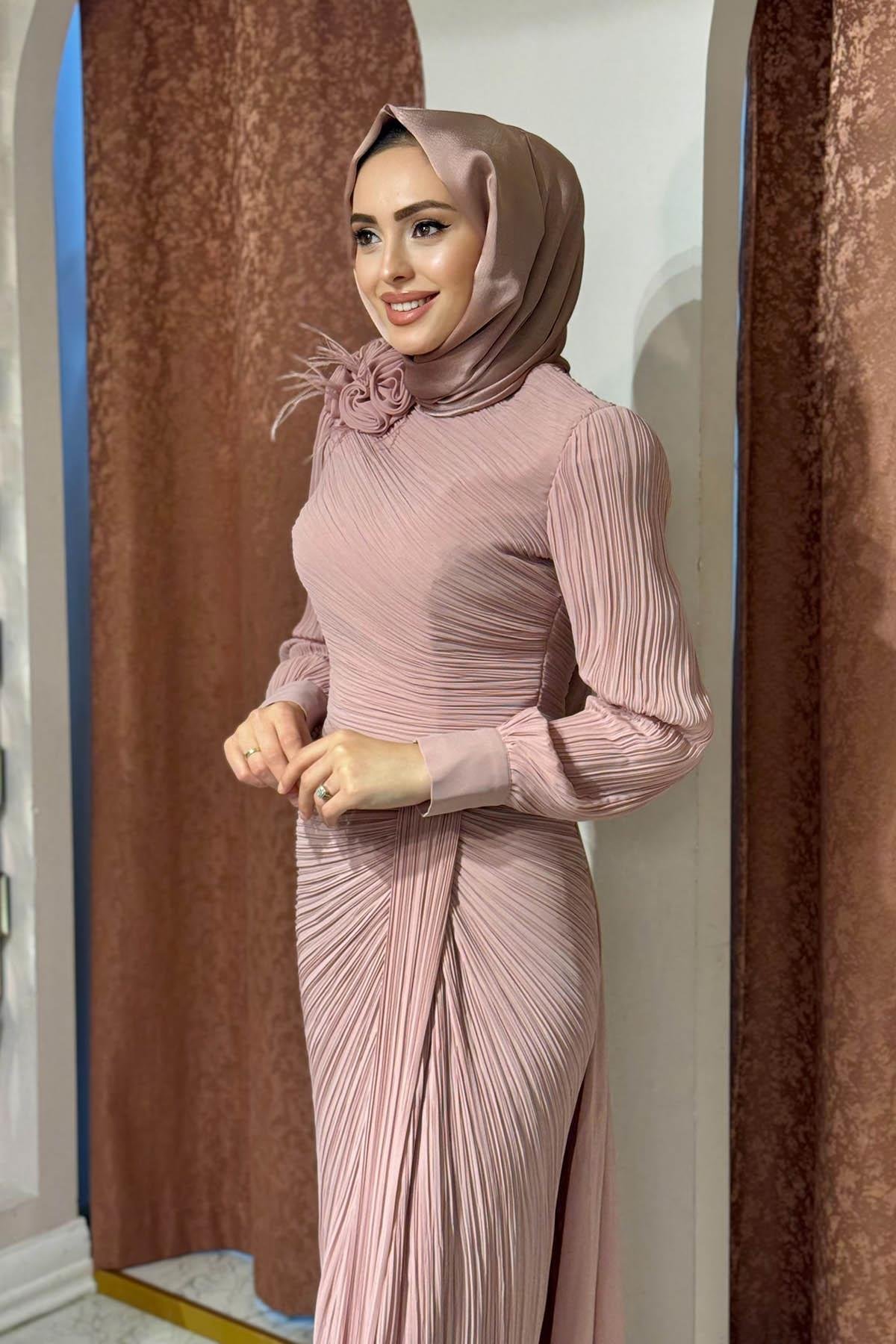 KENZEL Abiye 25209 Pudra