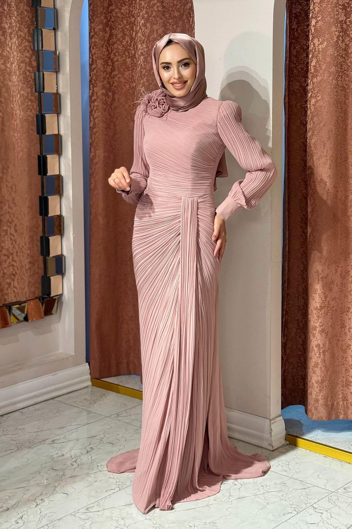 KENZEL Abiye 25209 Pudra