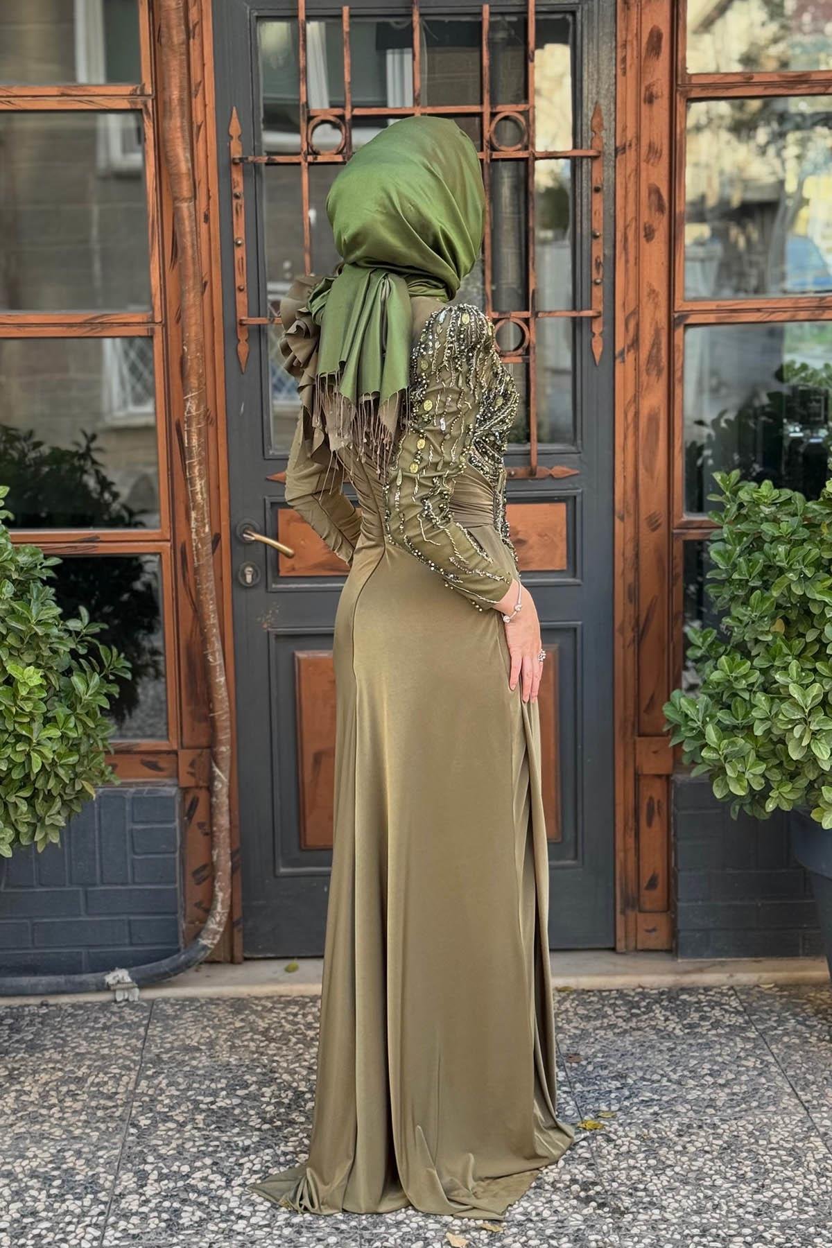 Kenzel Abiye 7211 Su Yeşili