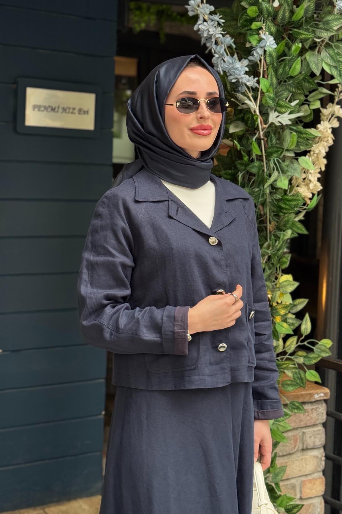 MİSS DALİDA Ceket 2268256 Lacivert