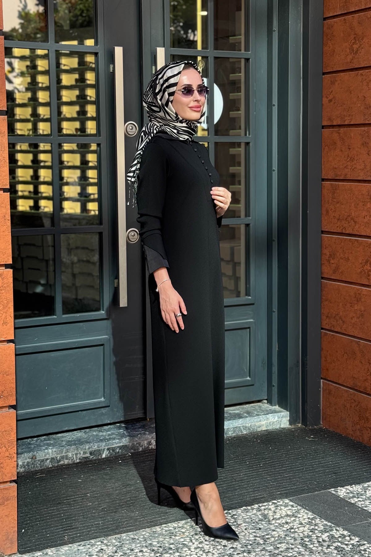 MİSS DALİDA Elbise 3264004 Siyah
