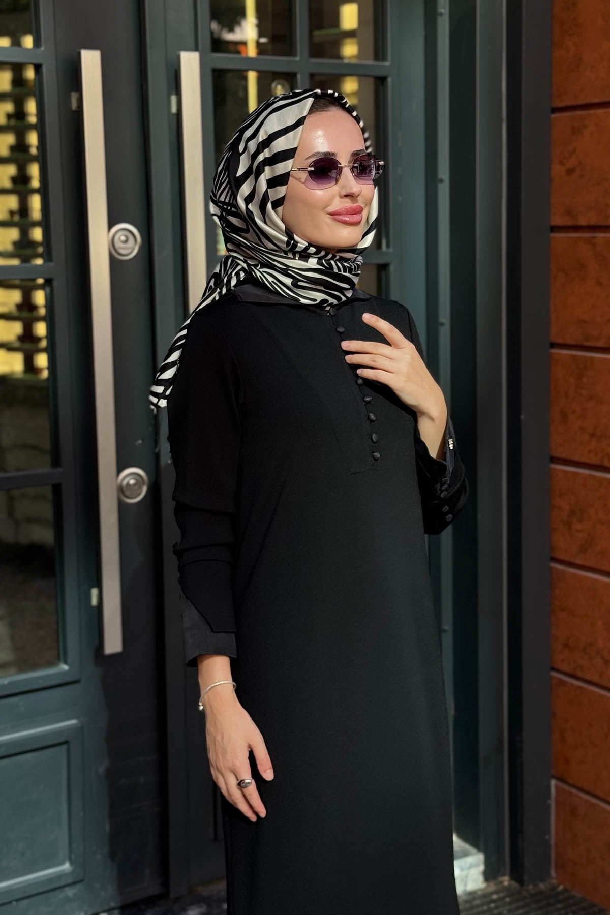 MİSS DALİDA Elbise 3264004 Siyah