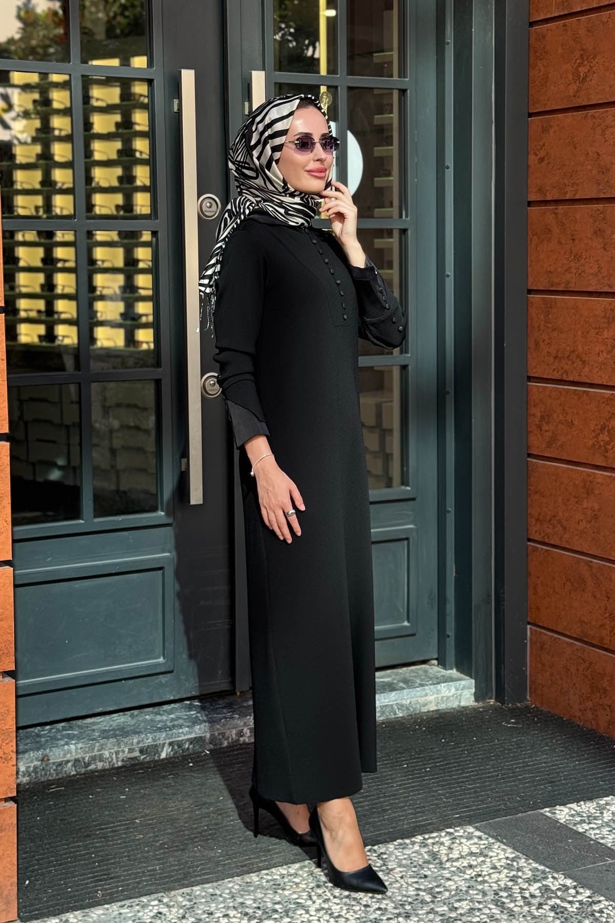 MİSS DALİDA Elbise 3264004 Siyah