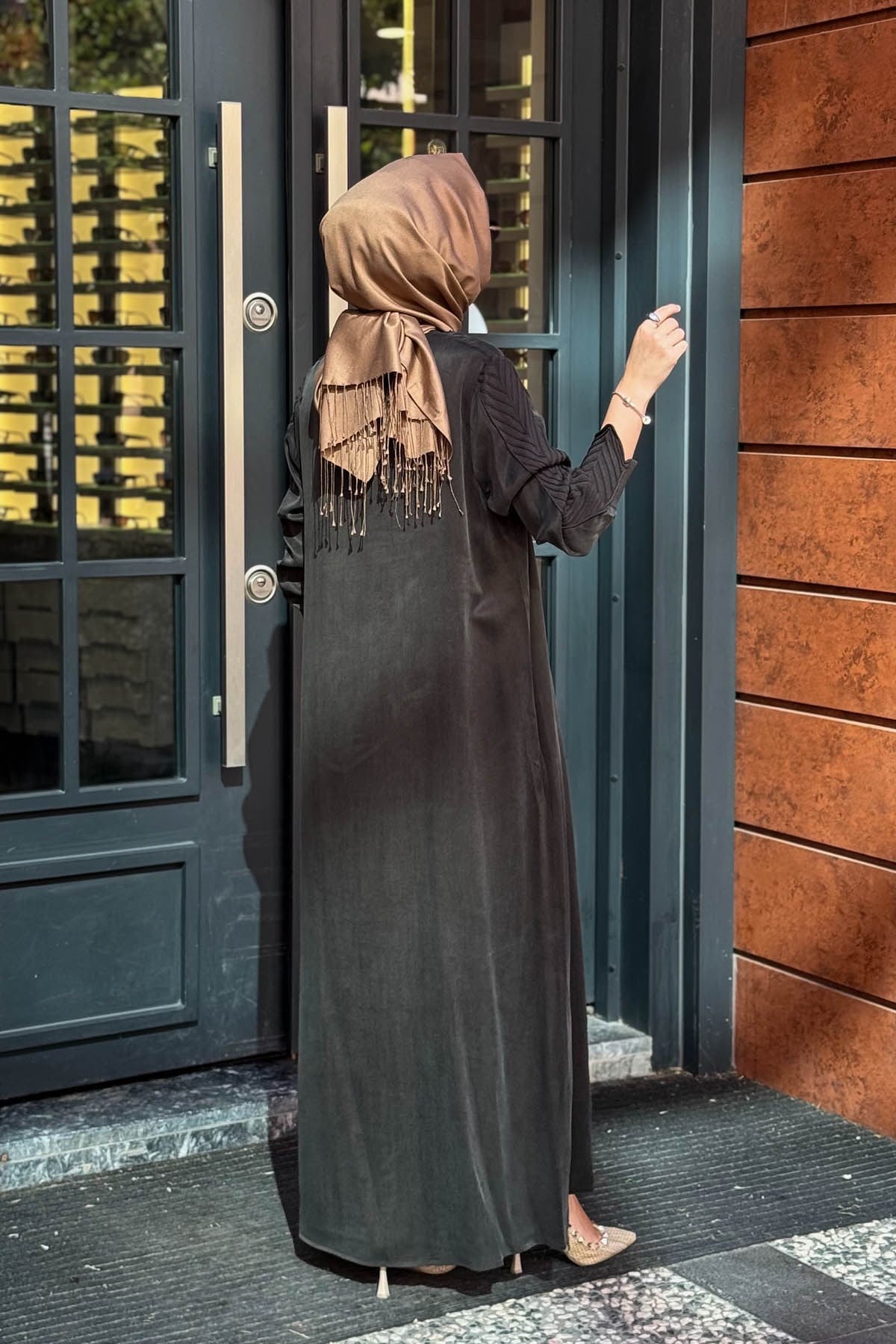 MİSS DALİDA Elbise 3264008 Koyu Haki