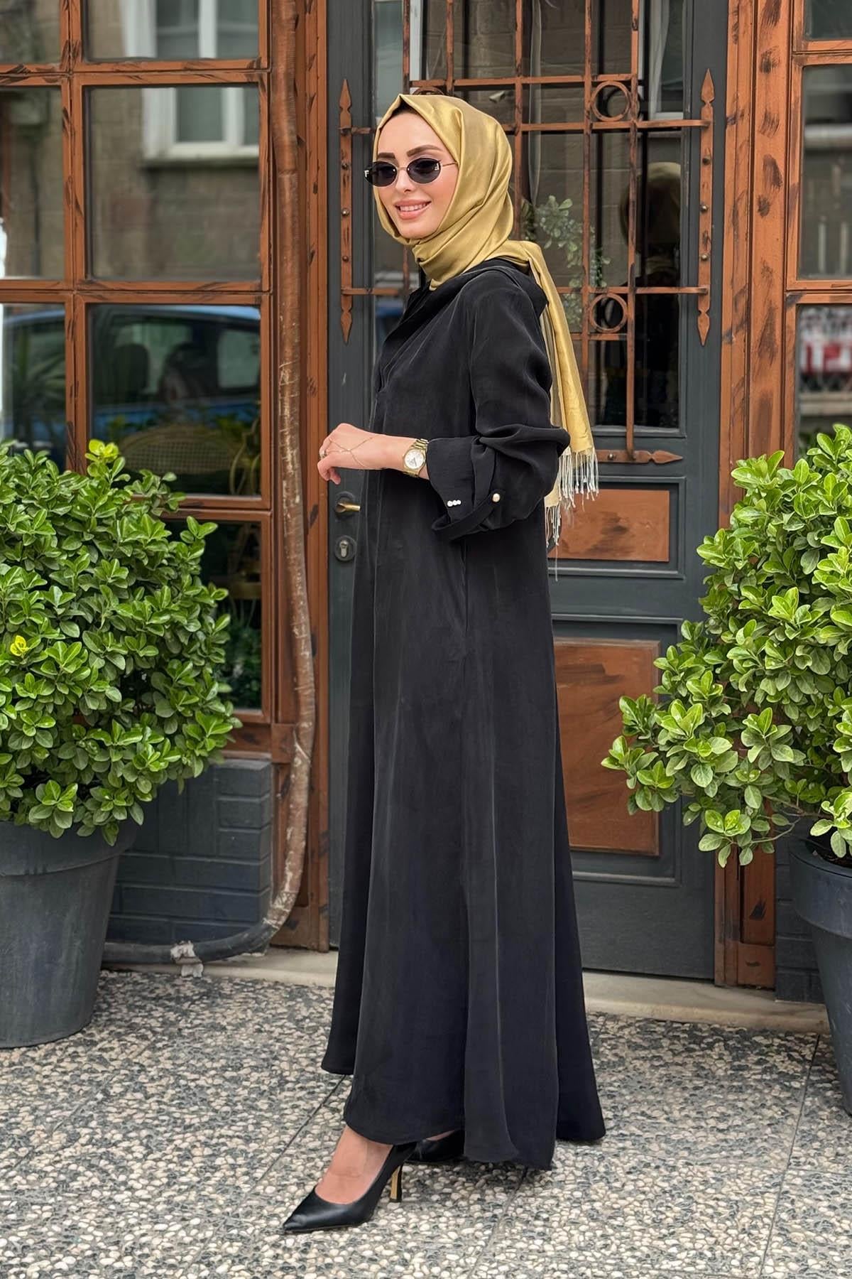 MİSS DALİDA Elbise T25Y-0009 Siyah