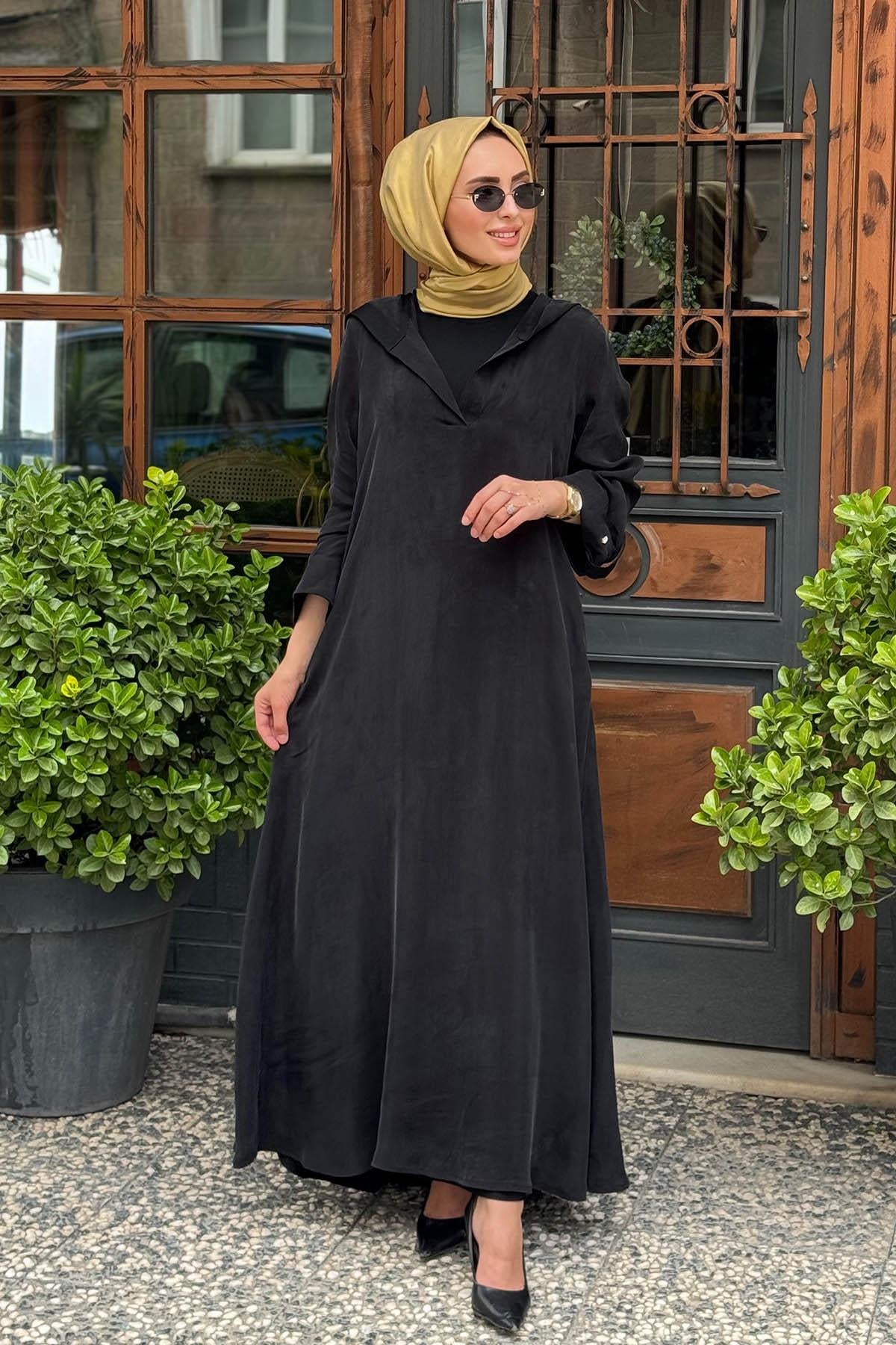 MİSS DALİDA Elbise T25Y-0009 Siyah