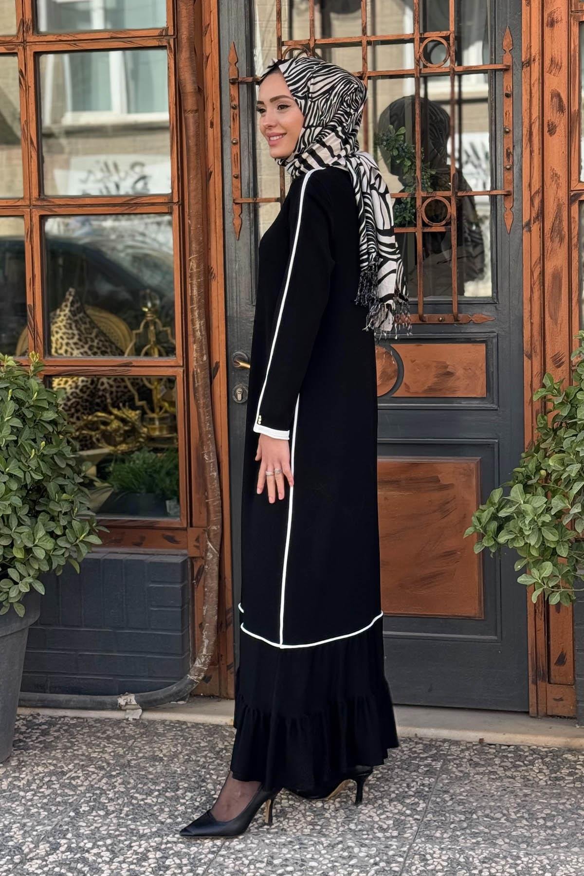 MİSS DALİDA Elbise T25Y-4003 Siyah