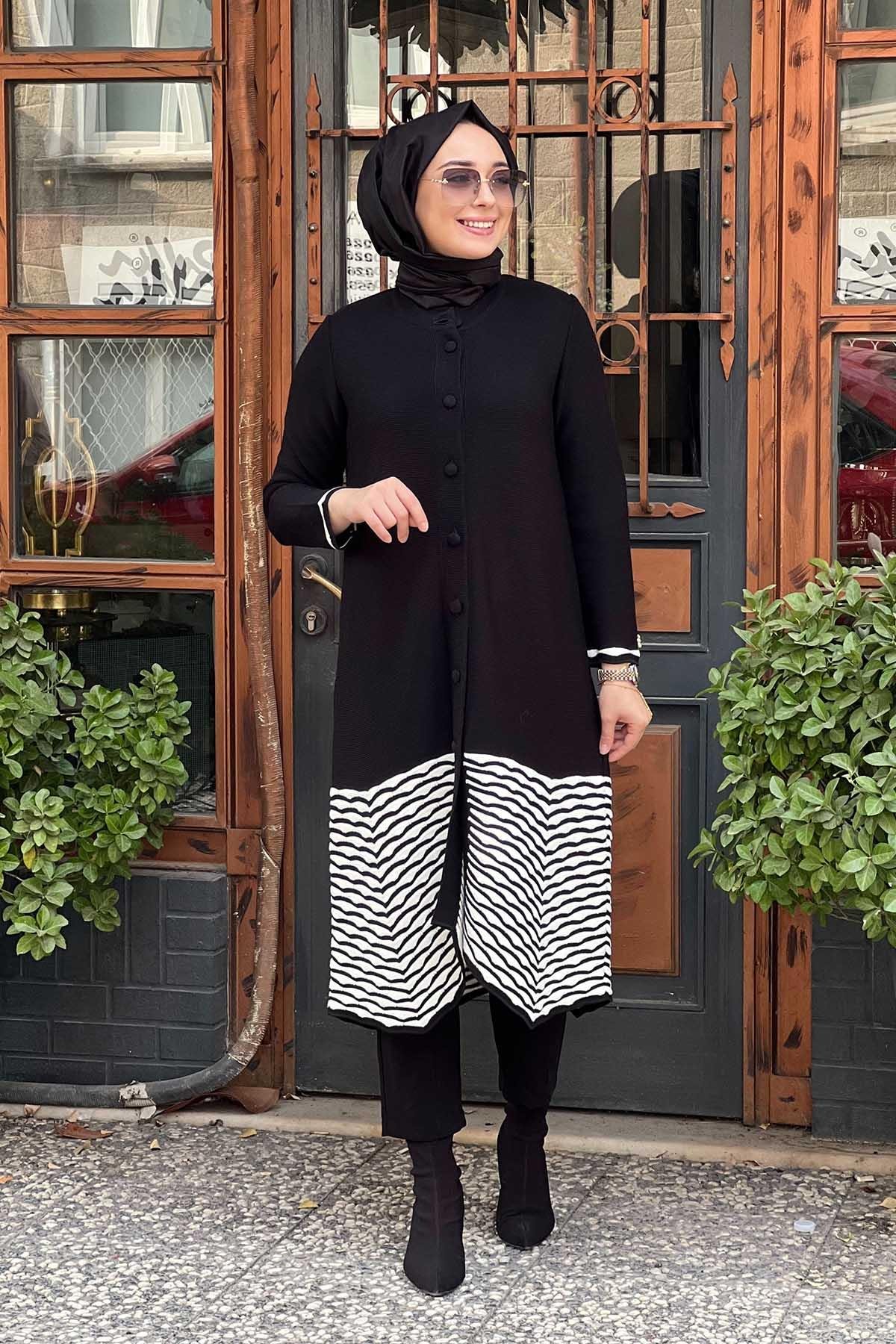 MİSS DALİDA Hırka T25K-9023 Siyah