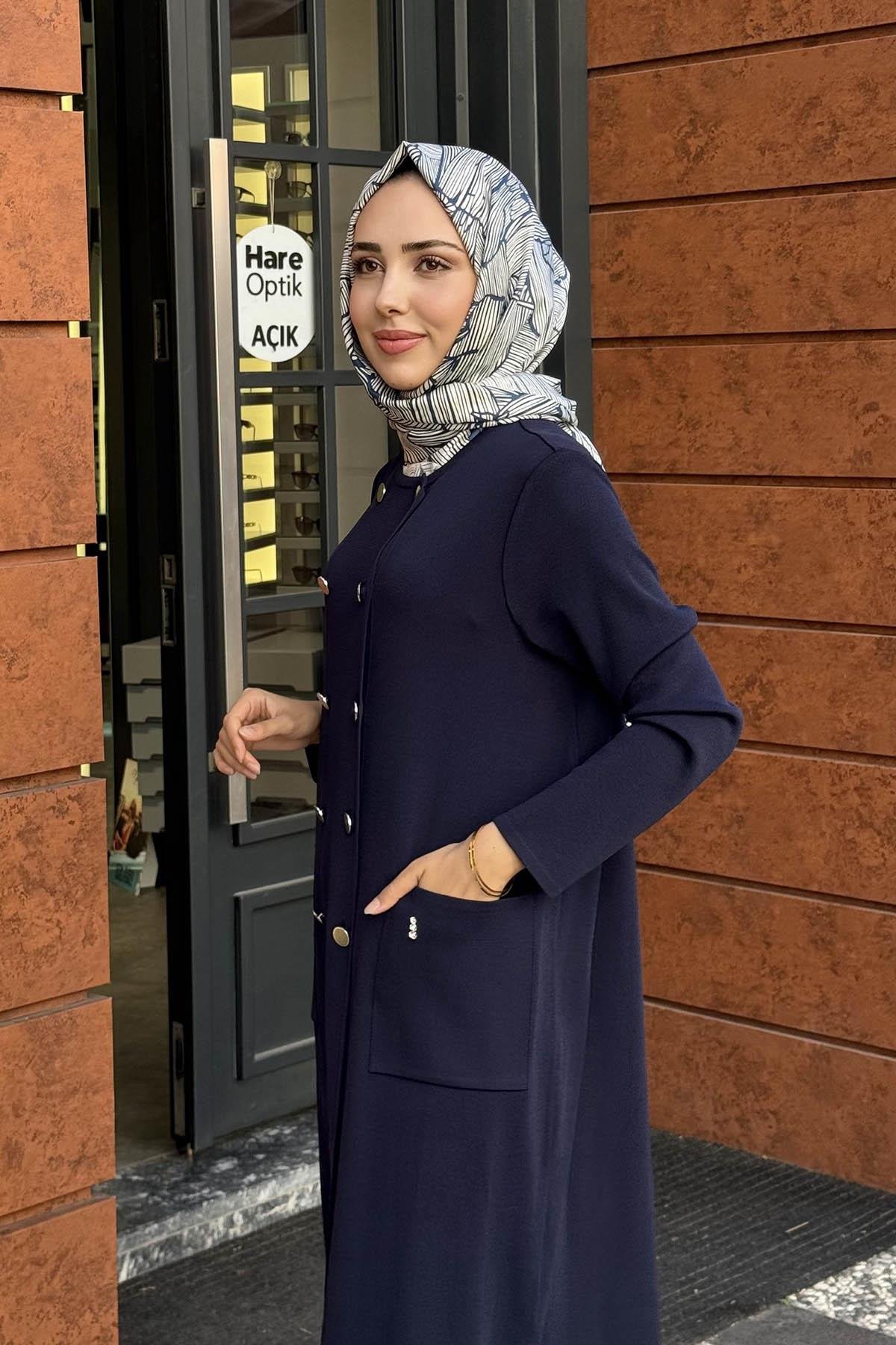 MİSS DALİDA Hırka T25PF-9000 Lacivert