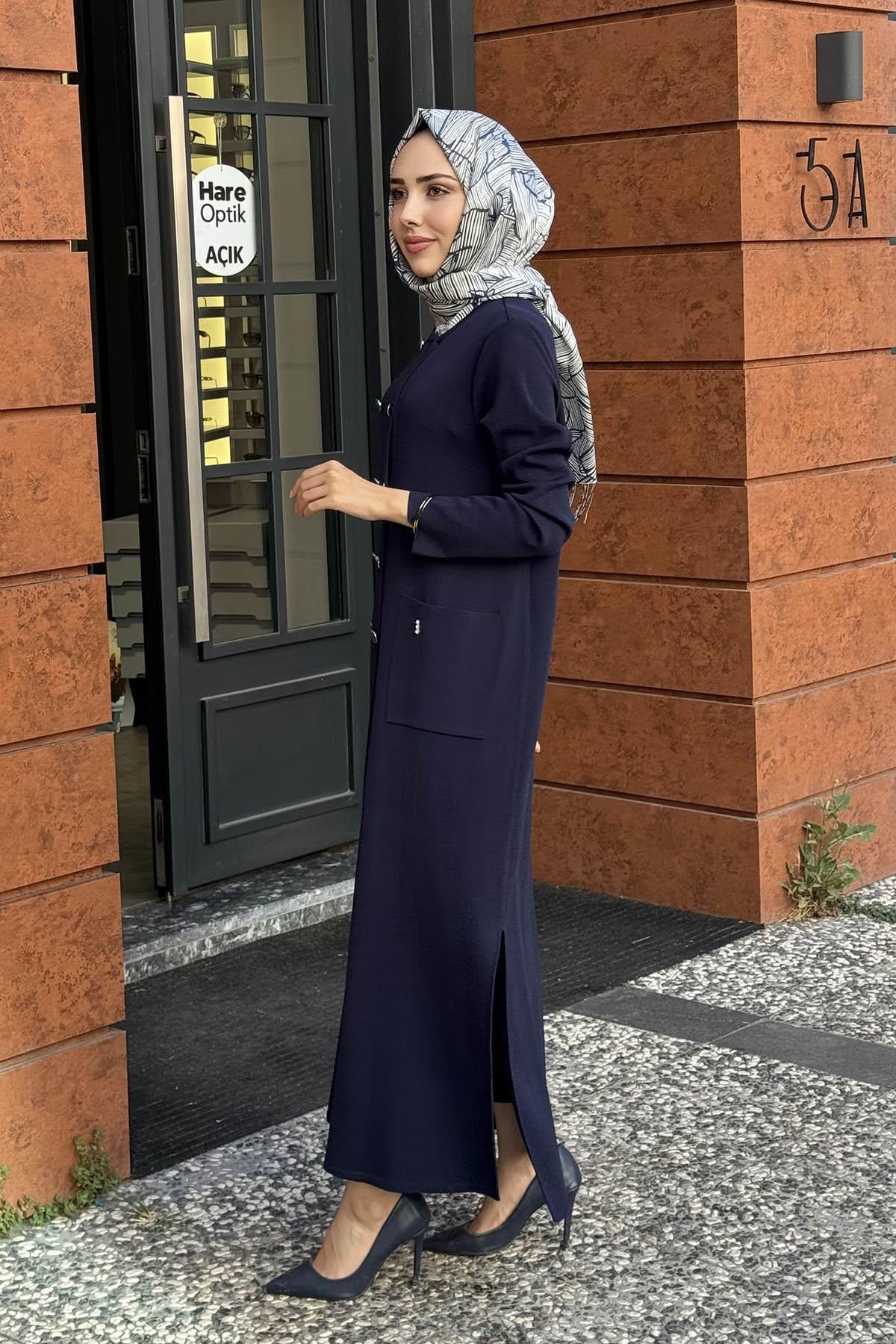 MİSS DALİDA Hırka T25PF-9000 Lacivert